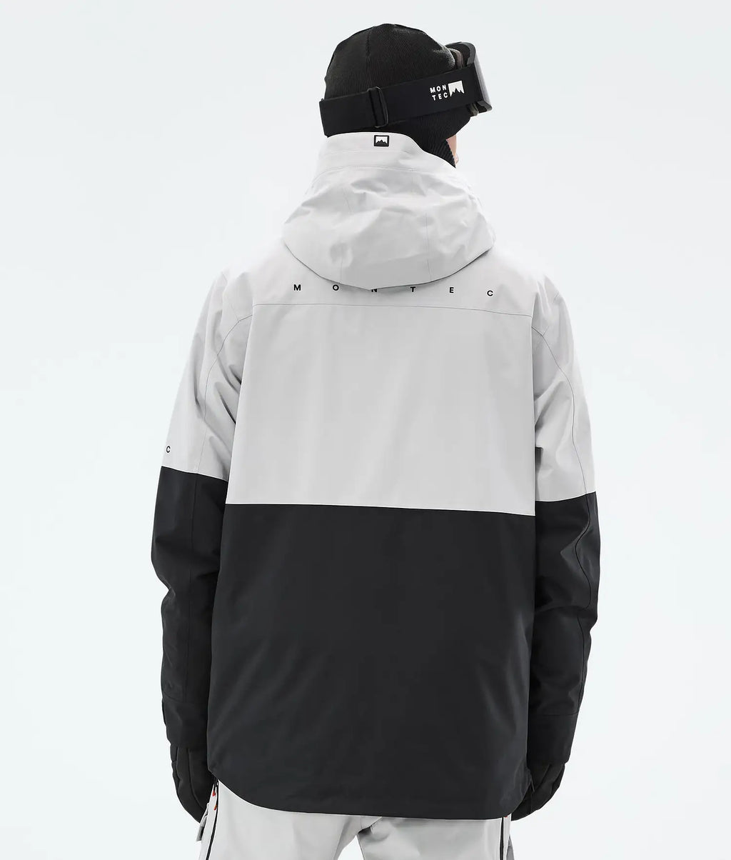 Drift Ski Jacket Men Light Grey/Black