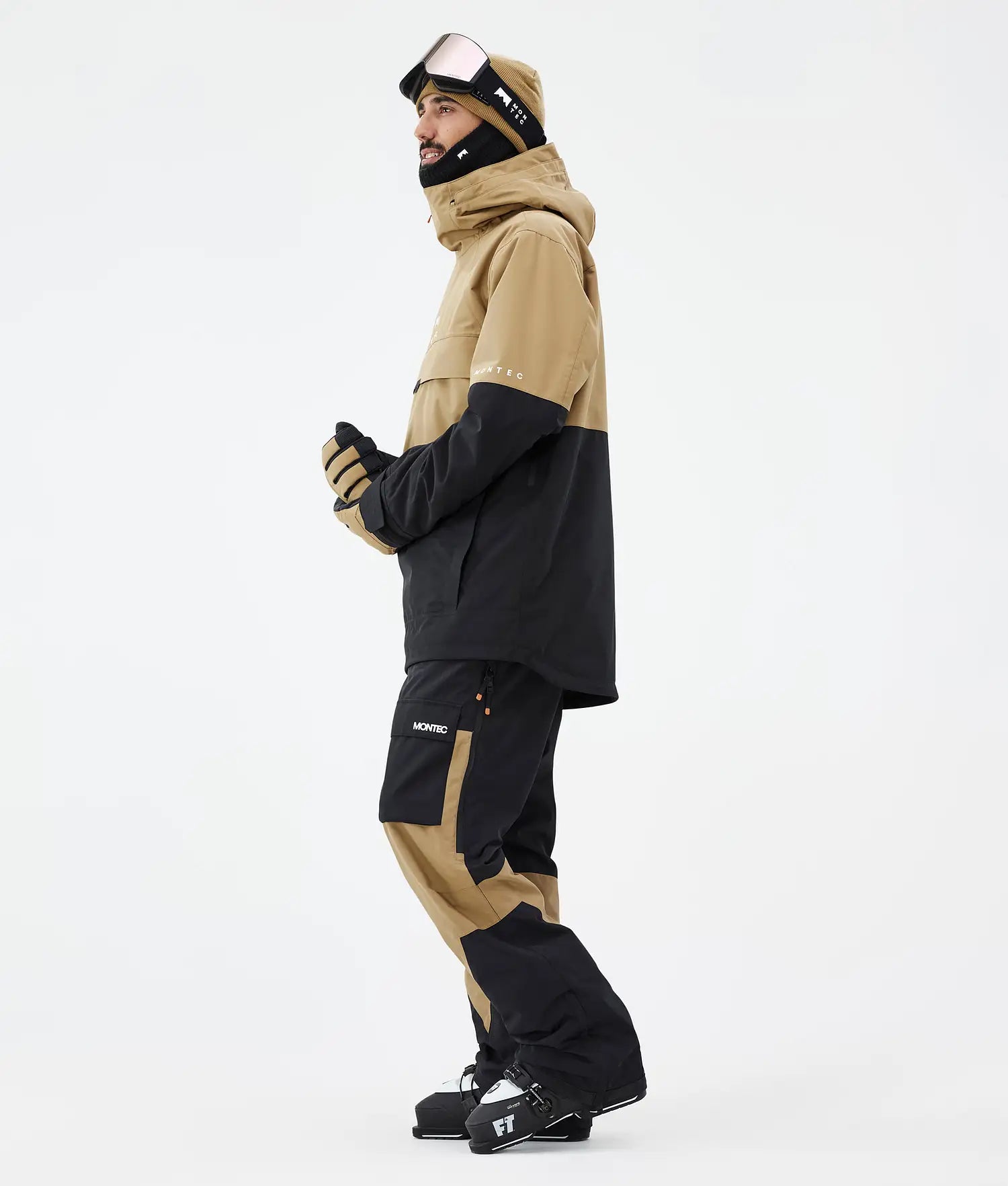 Drift Ski Jacket Men Gold/Black