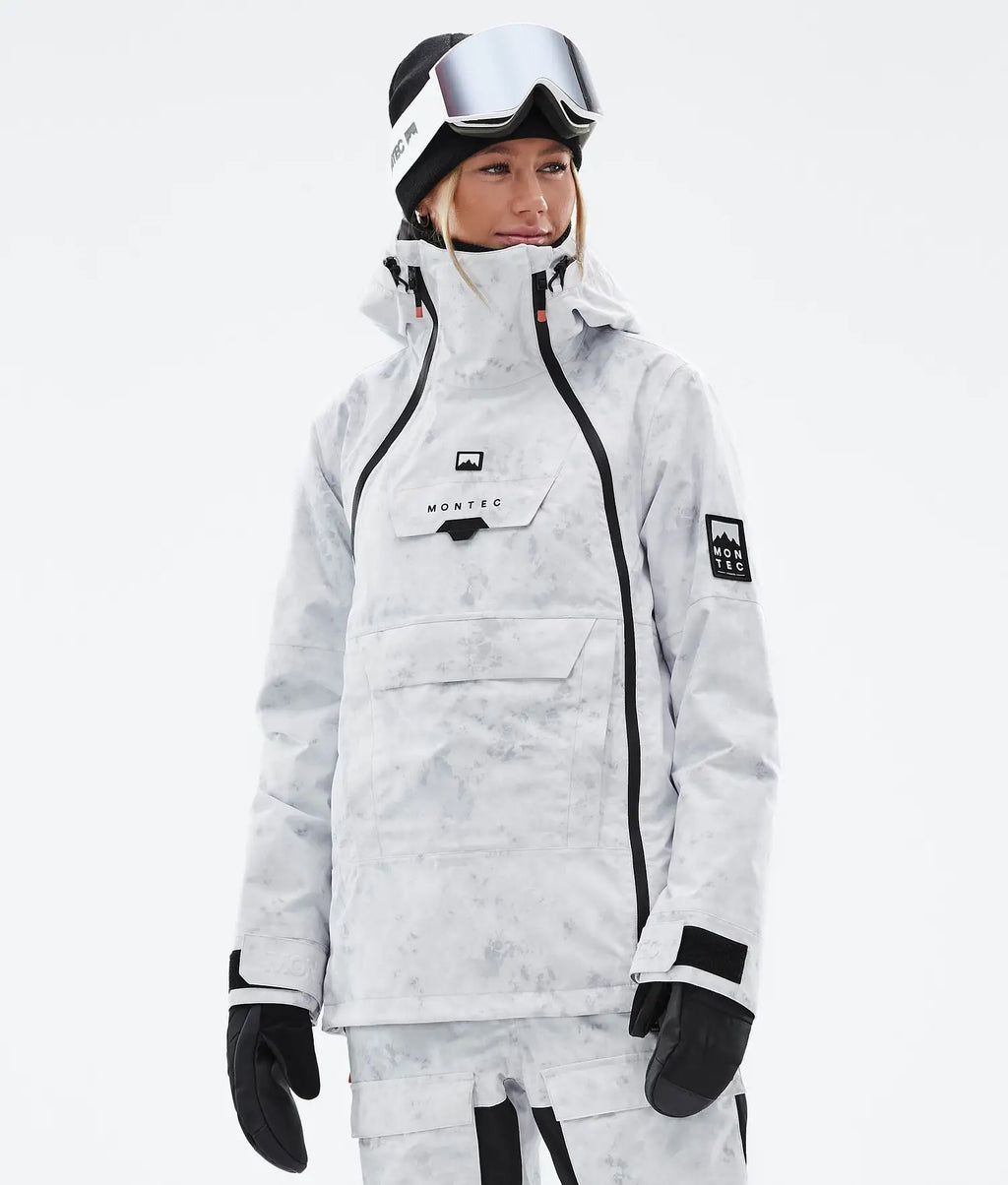 Fury W Ski Jacket Women White Tiedye