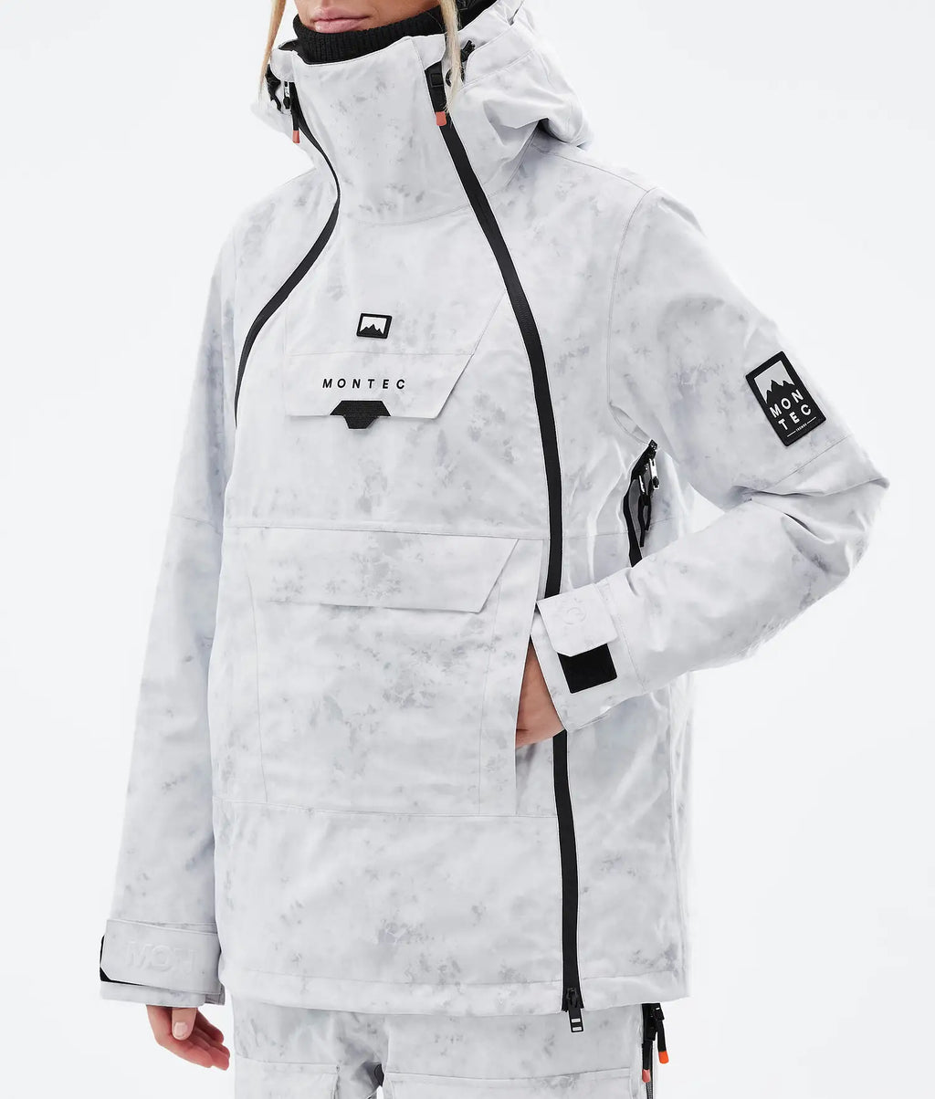 Fury W Ski Jacket Women White Tiedye