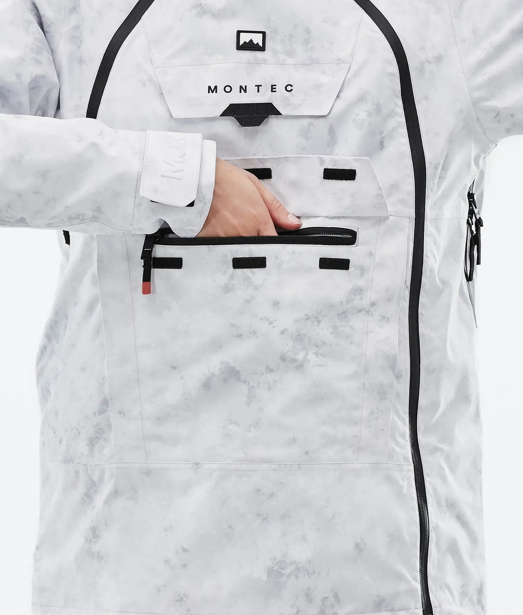 Fury W Ski Jacket Women White Tiedye