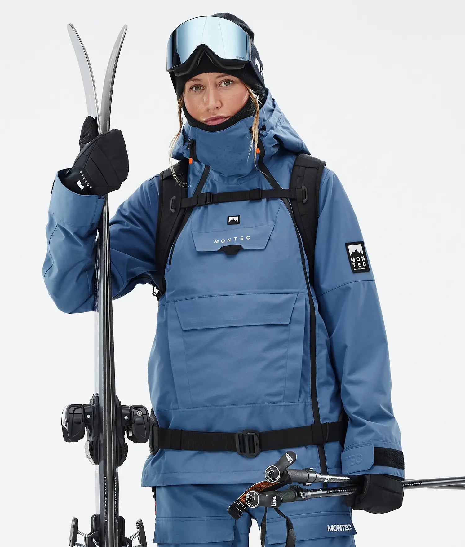 Fury W Ski Jacket Women Blue Steel