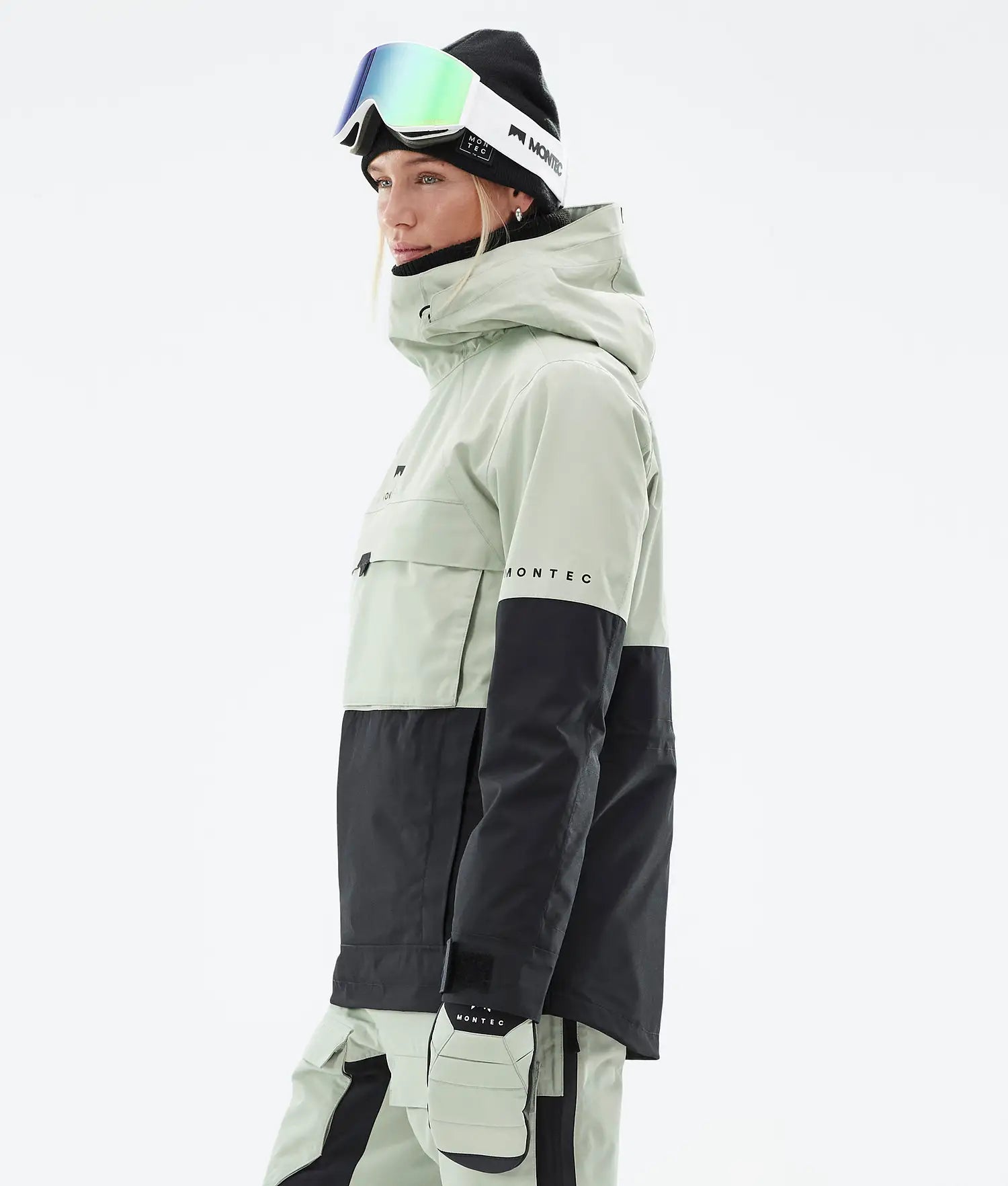 Drift W Ski Jacket Women Soft Green/Black