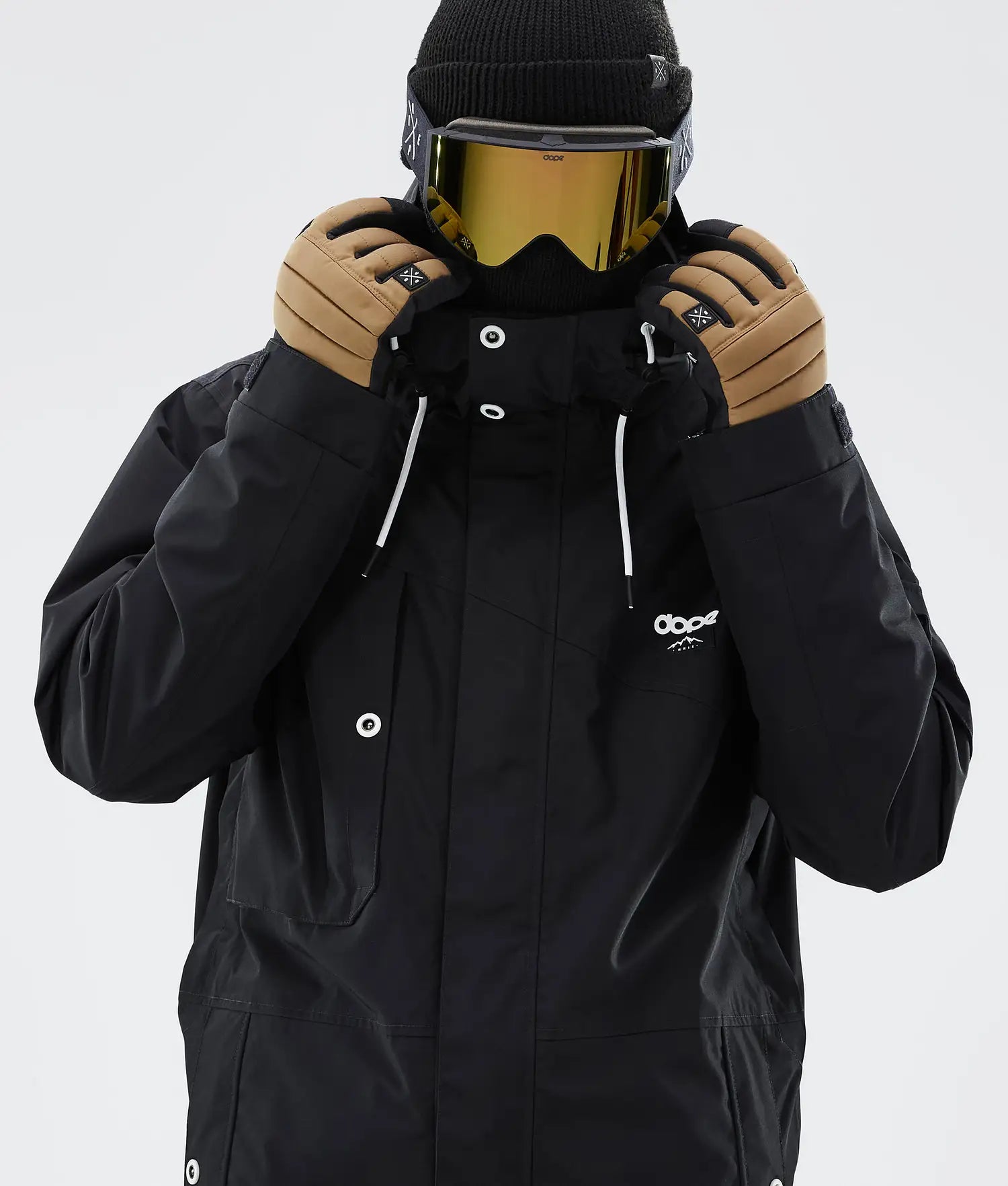 Ace 22 Ski Gloves Gold