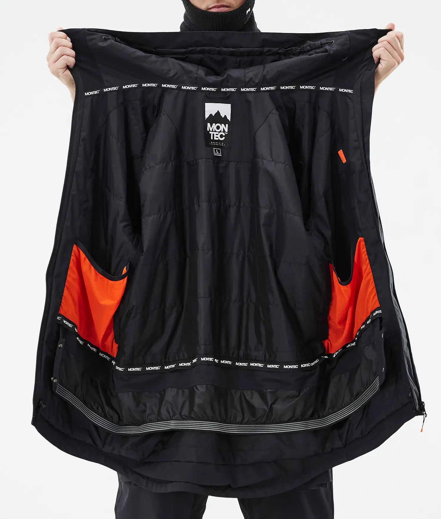 Bow Ski Jacket Men Black