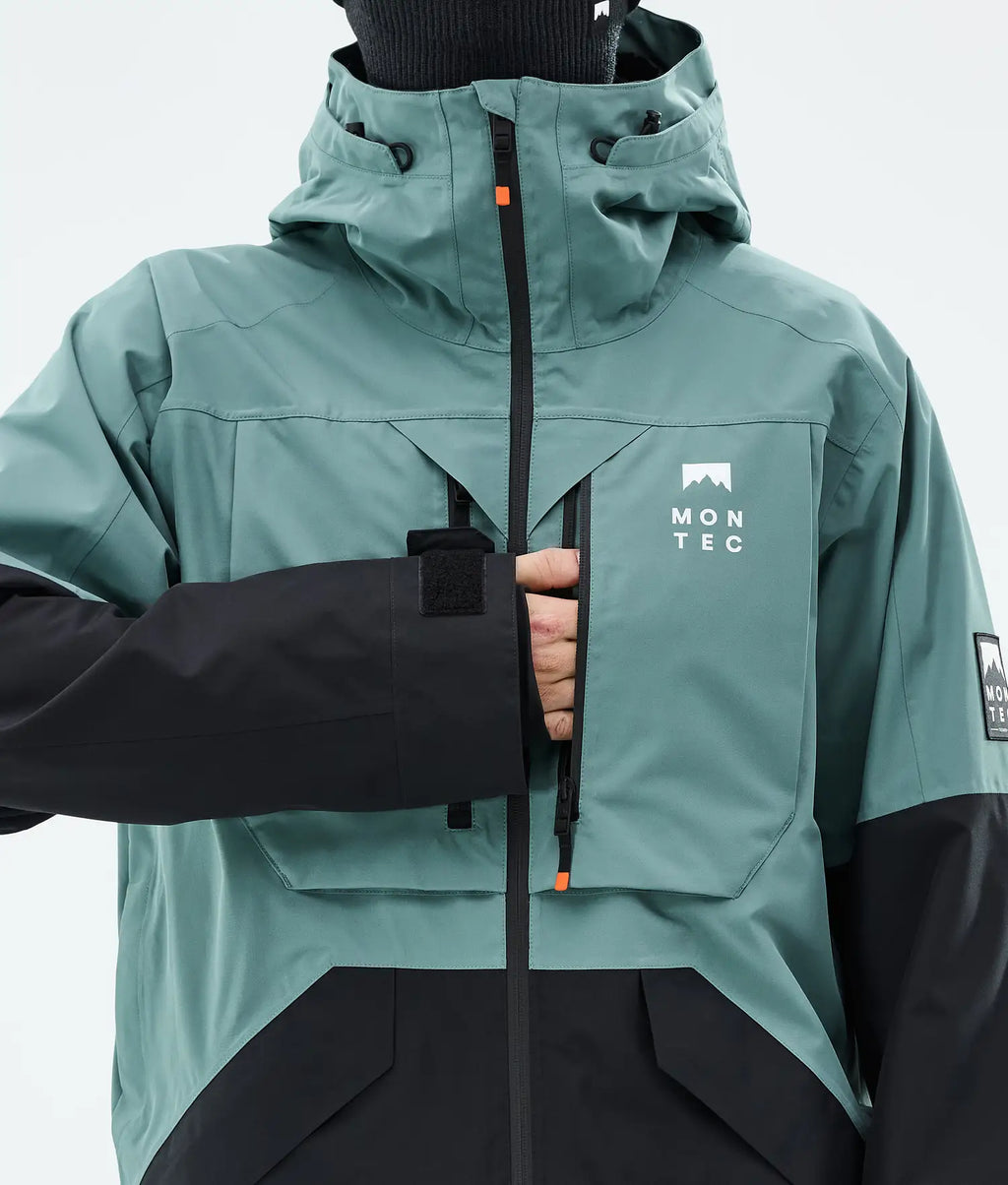 Bow Ski Jacket Men Atlantic/Black