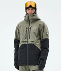 Bow Ski Jacket Men Greenish/Black