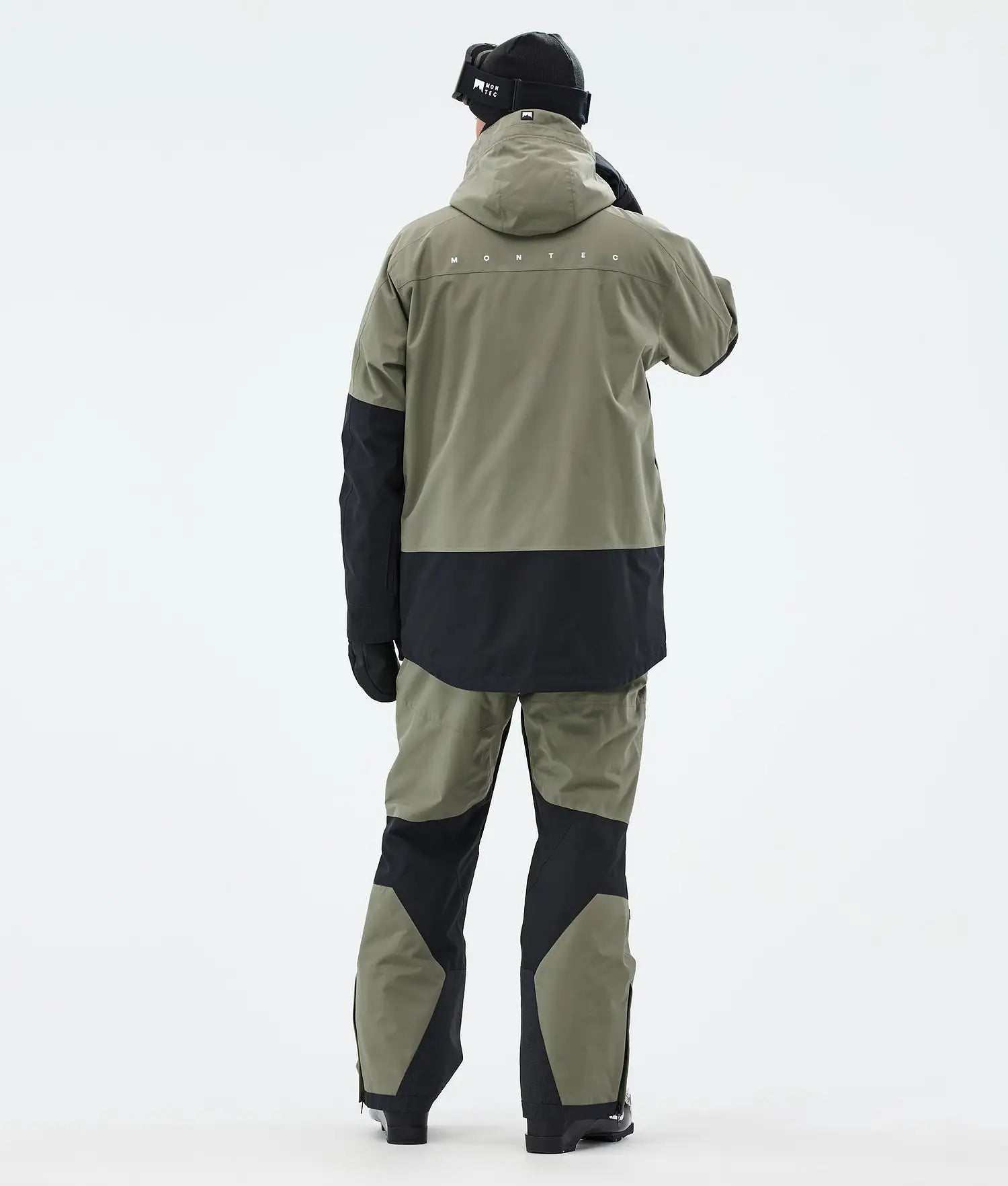 Bow Ski Jacket Men Greenish/Black