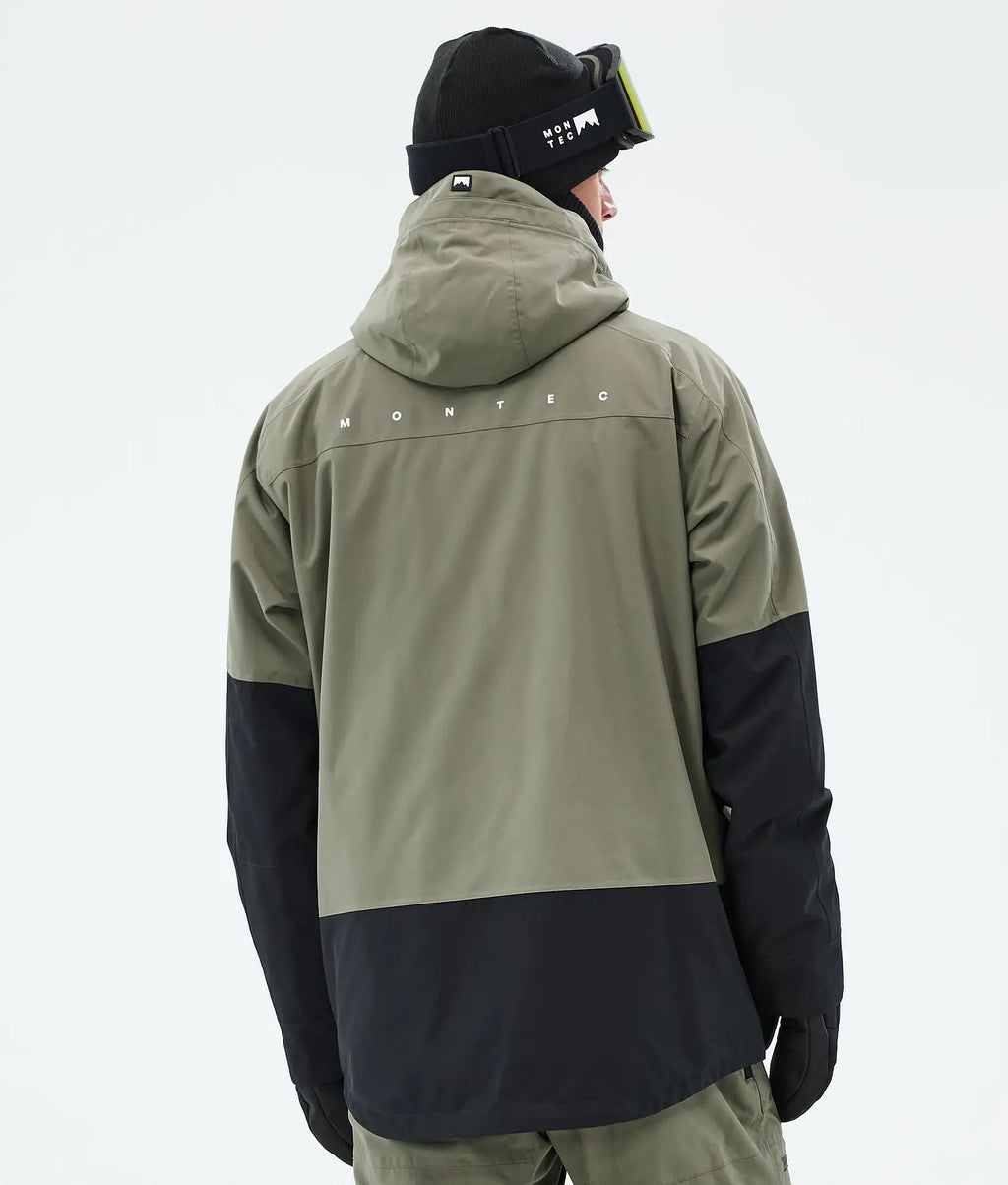 Bow Ski Jacket Men Greenish/Black