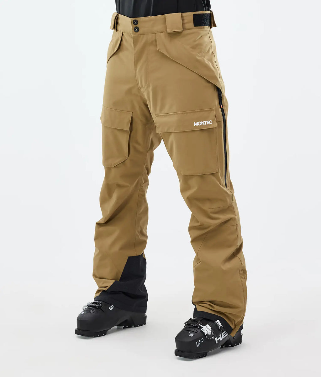 Ascend Ski Pants Men Gold
