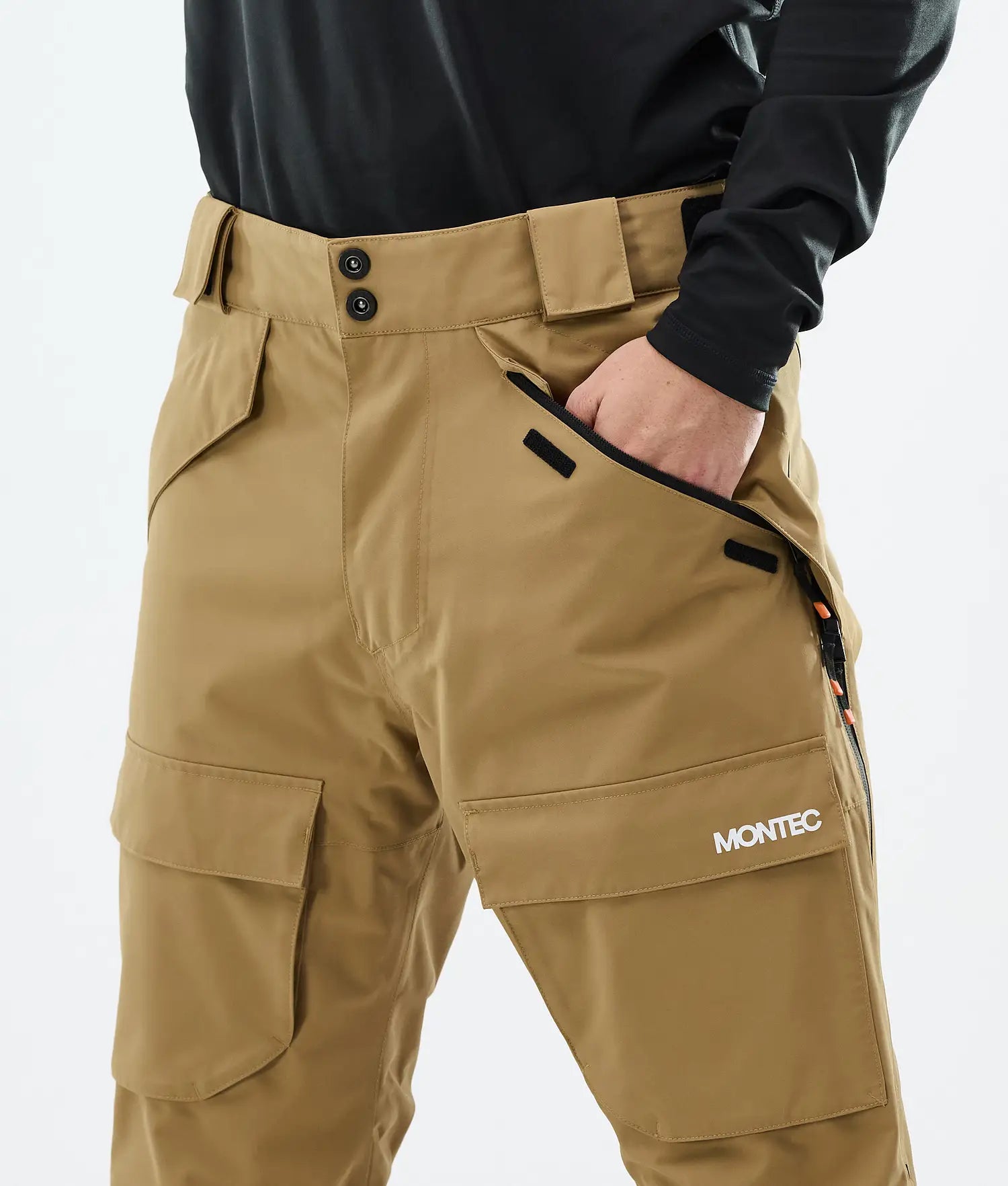Ascend Ski Pants Men Gold
