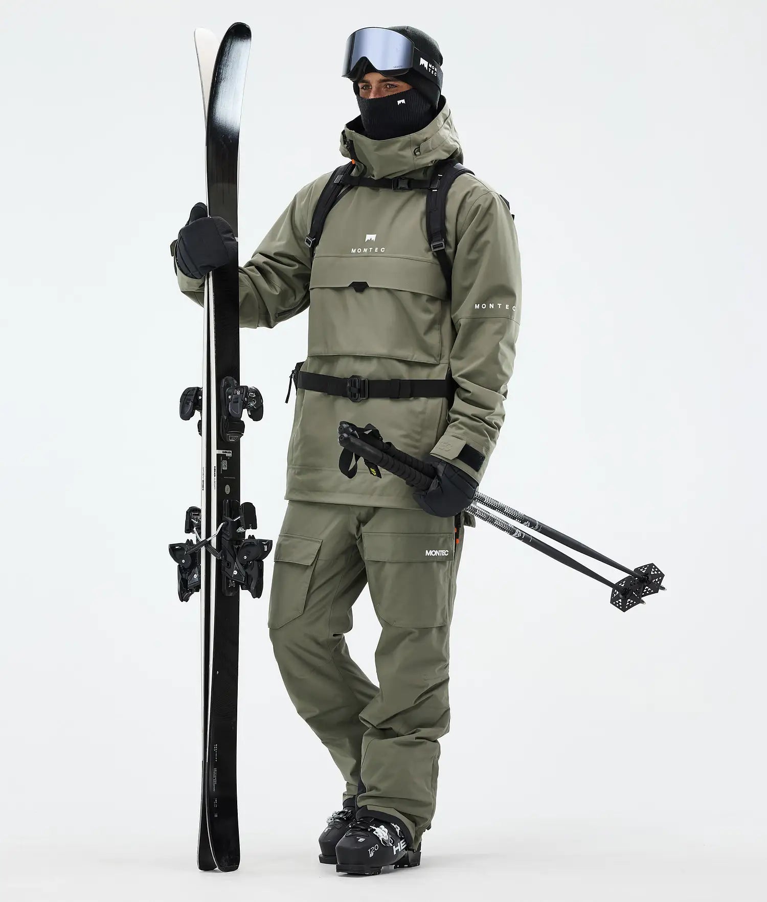 Ascend Ski Pants Men Greenish