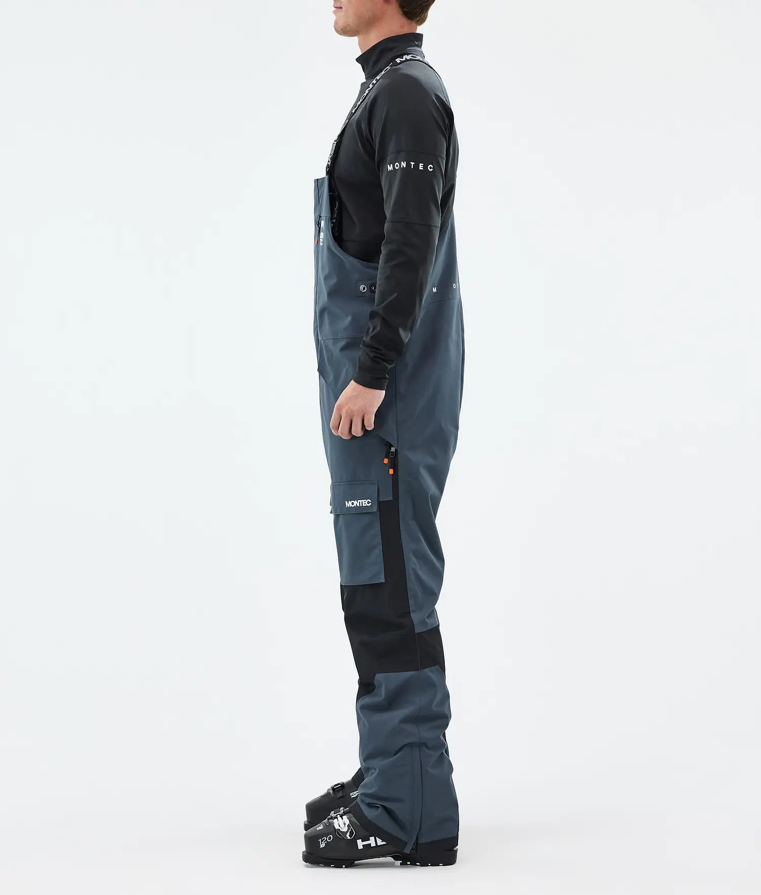 Hawk Ski Pants Men Metal Blue/Black