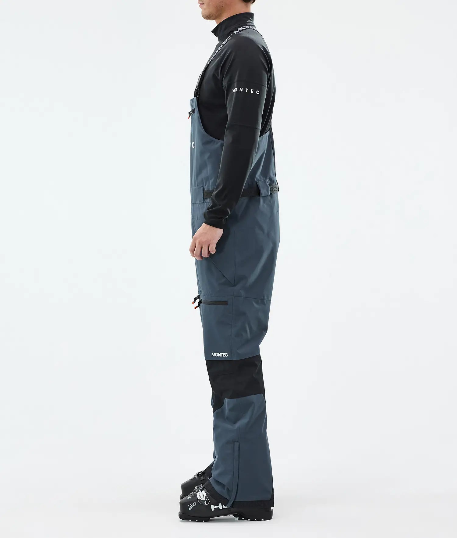 Bow Ski Pants Men Metal Blue/Black