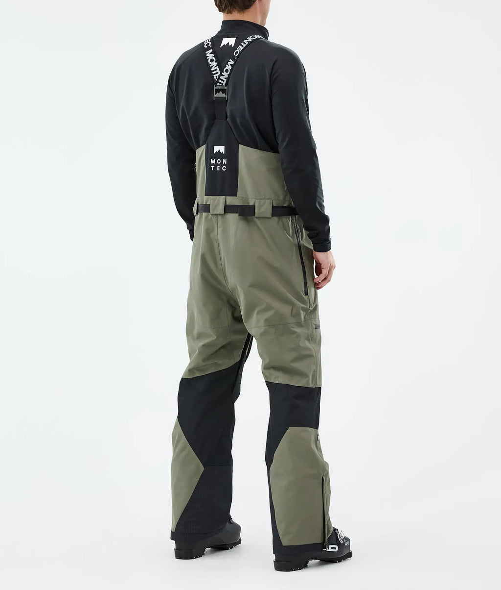 Bow Ski Pants Men Greenish/Black