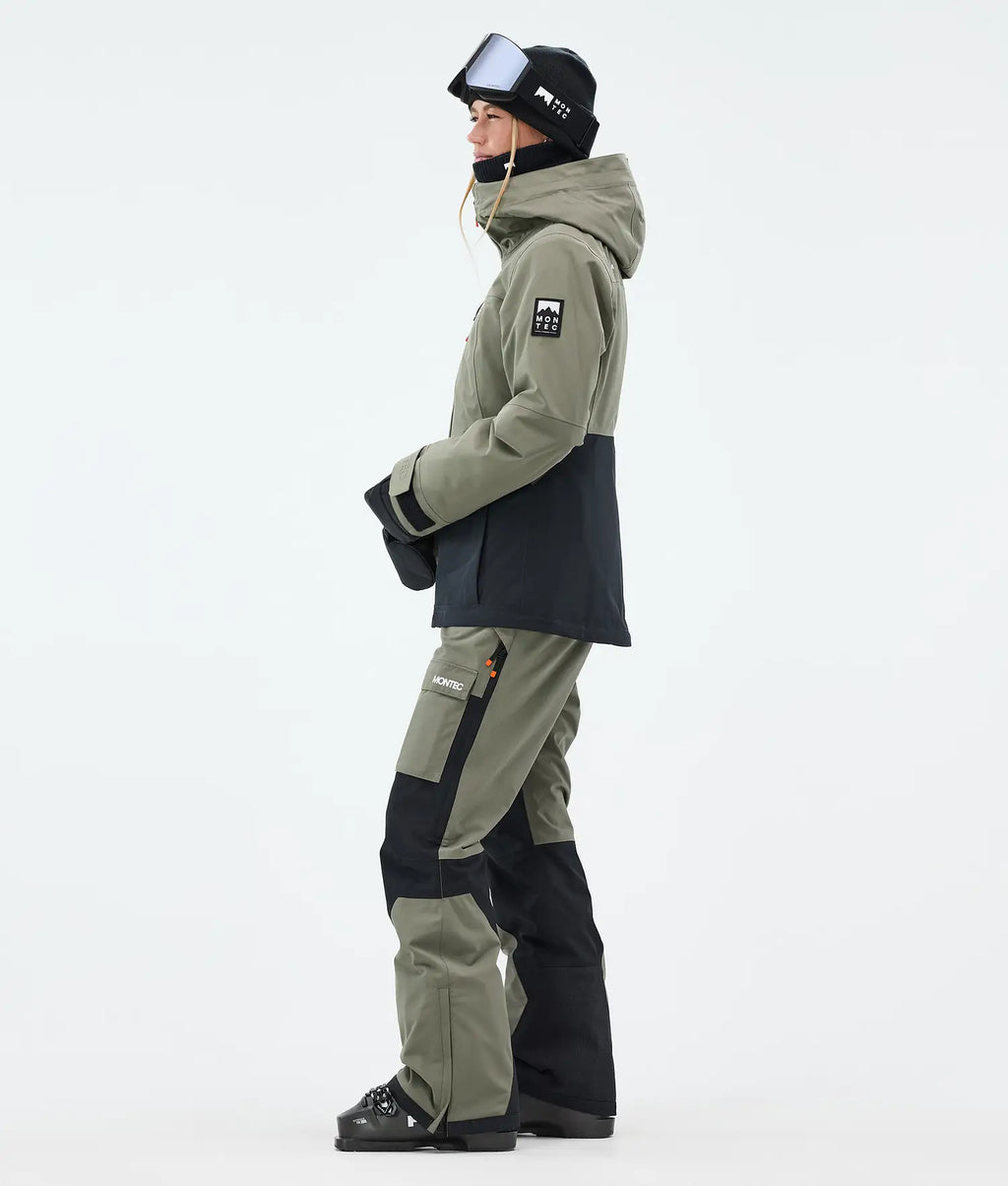 Lichen W Ski Jacket Women Greenish/Black