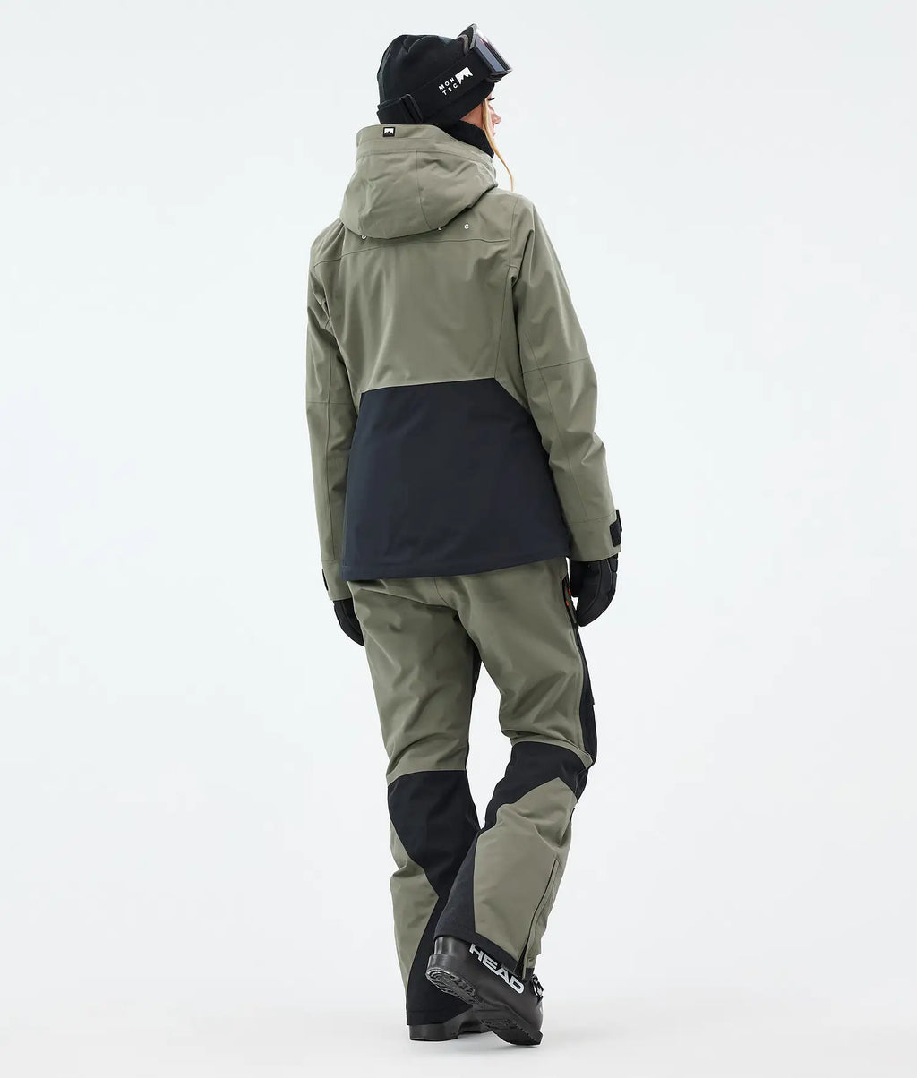 Lichen W Ski Jacket Women Greenish/Black