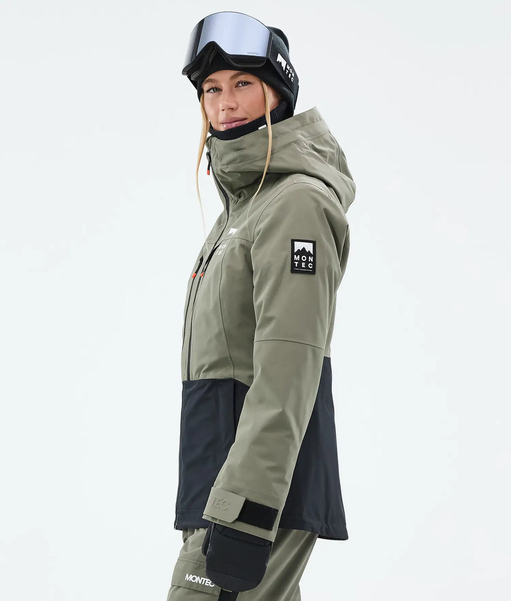 Lichen W Ski Jacket Women Greenish/Black
