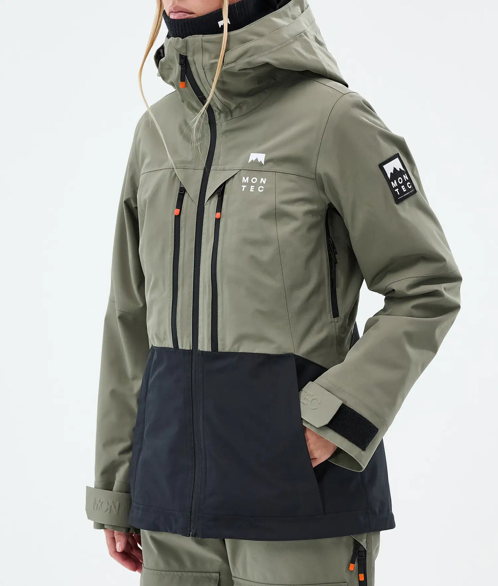Lichen W Ski Jacket Women Greenish/Black