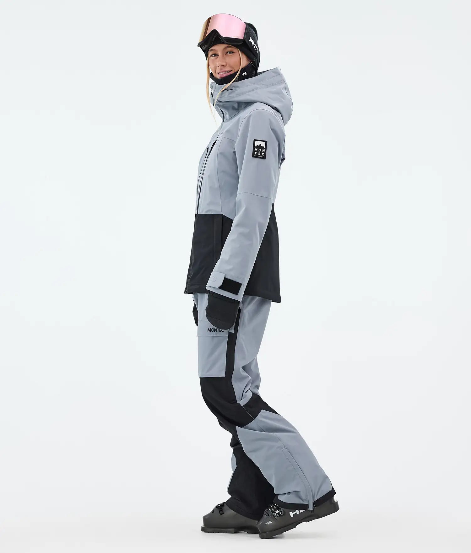 Lichen W Ski Jacket Women Soft Blue/Black