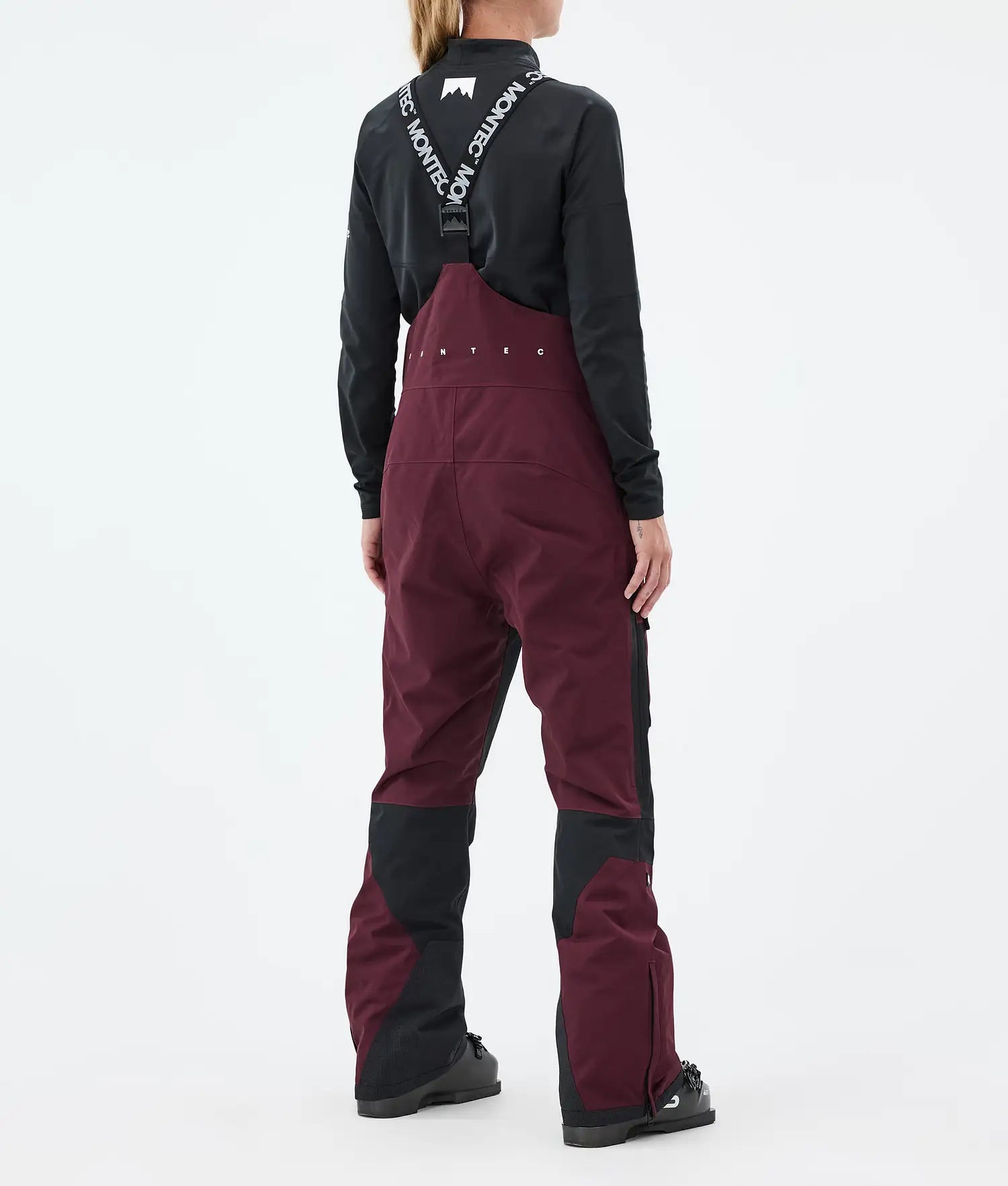 Hawk W Ski Pants Women Burgundy/Black