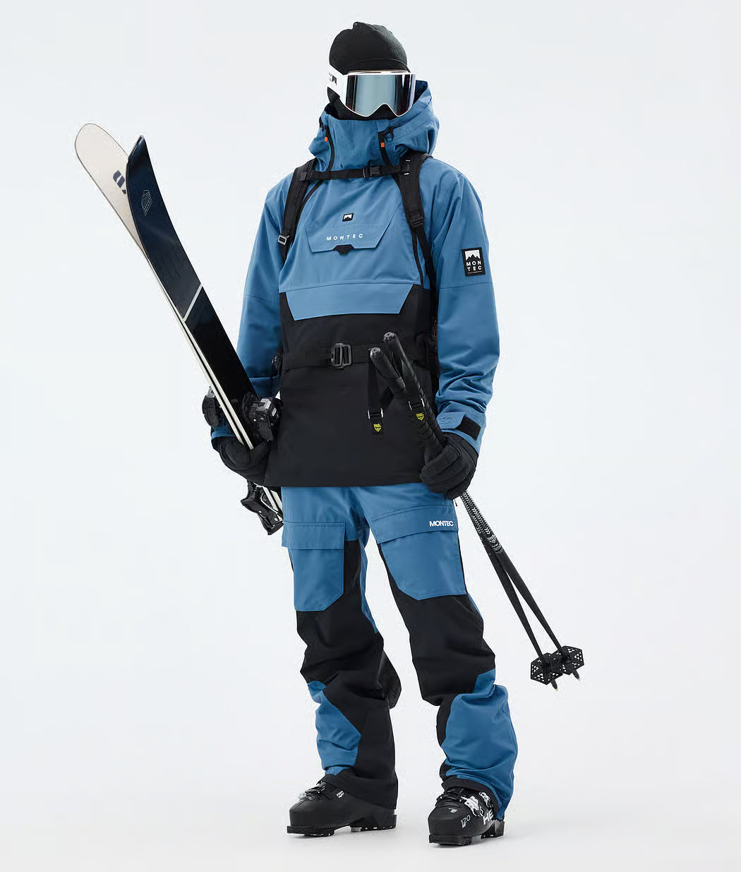 Fury Ski Jacket Men Blue Steel/Black