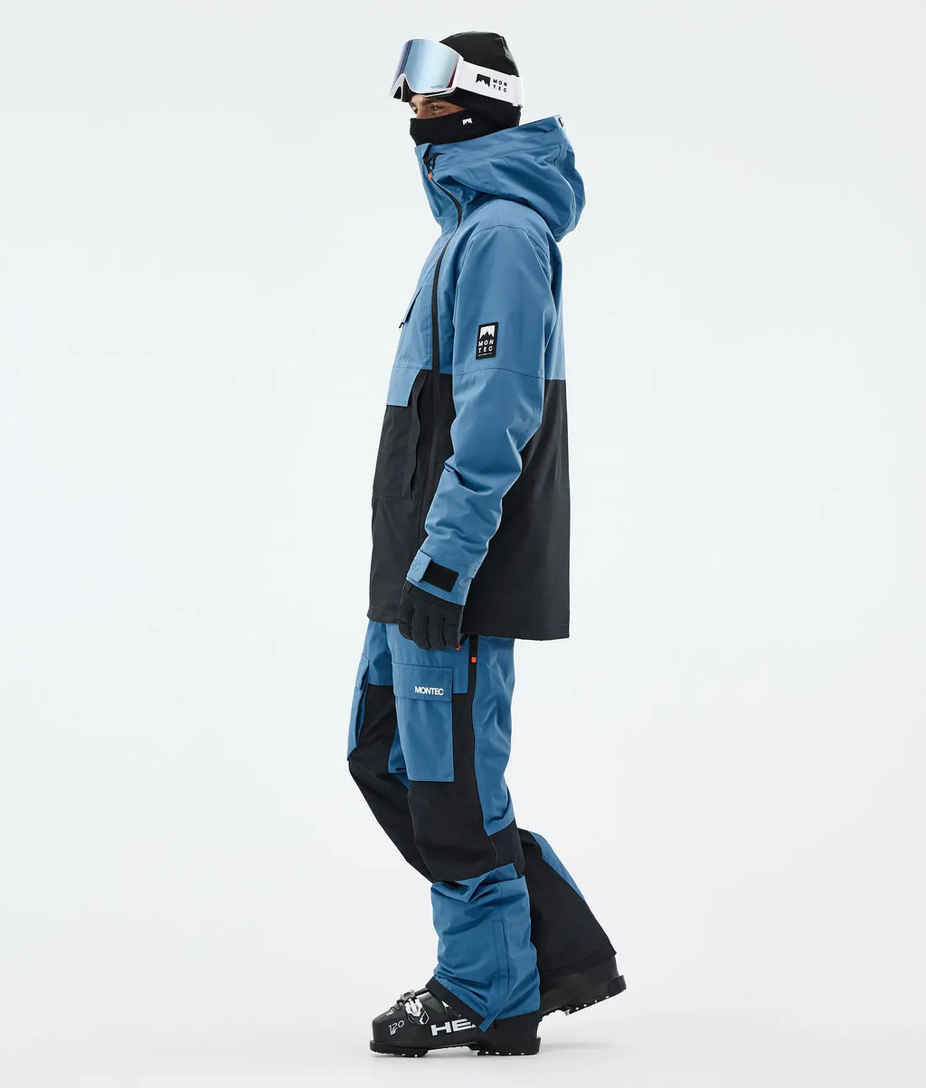 Fury Ski Jacket Men Blue Steel/Black