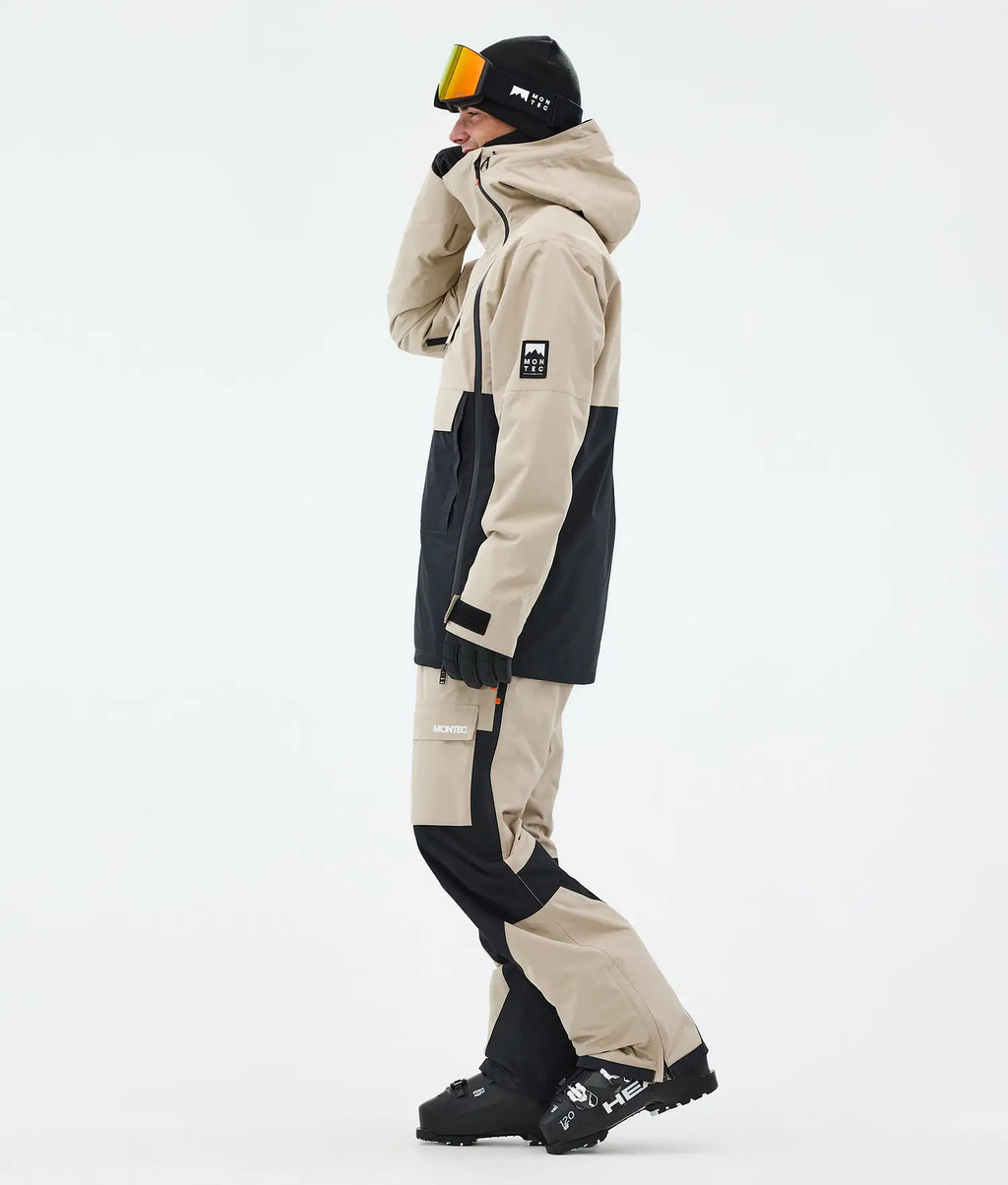 Fury Ski Jacket Men Sand/Black