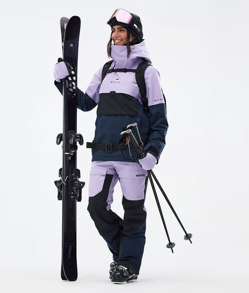 Drift W Ski Jacket Women Faded Violet/Black/Dark Blue