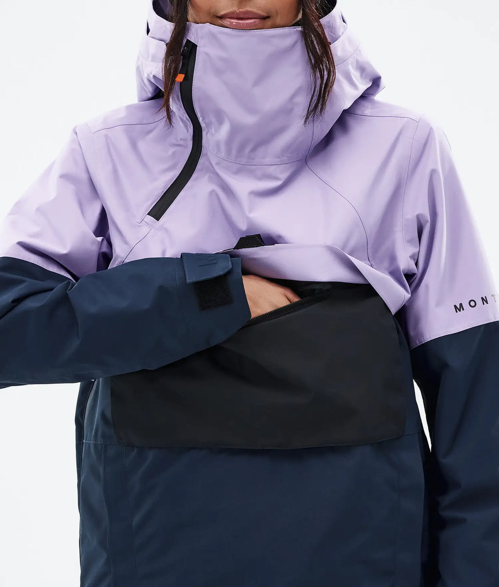 Drift W Ski Jacket Women Faded Violet/Black/Dark Blue