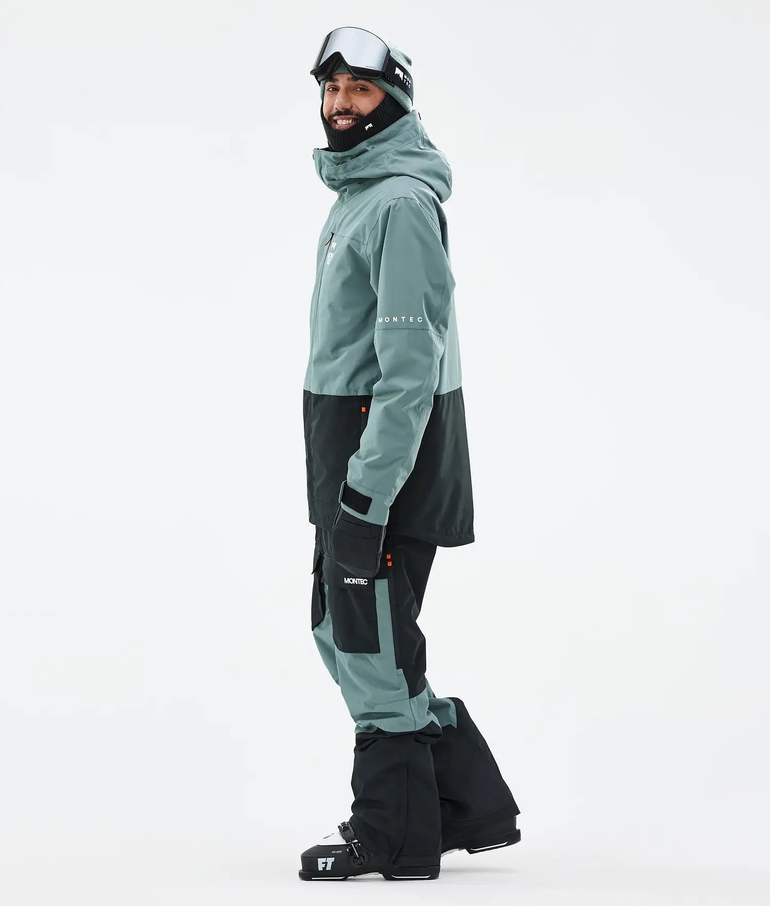 Hawk Ski Jacket Men Atlantic/Black