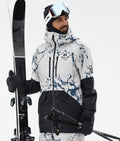 Bow Ski Jacket Men Ice/Black