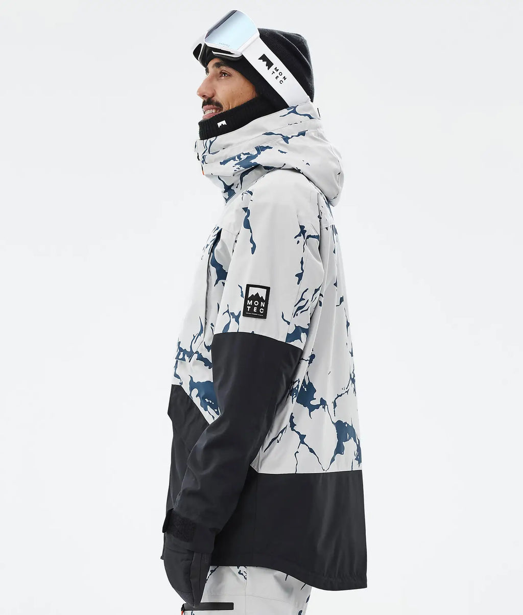 Bow Ski Jacket Men Ice/Black