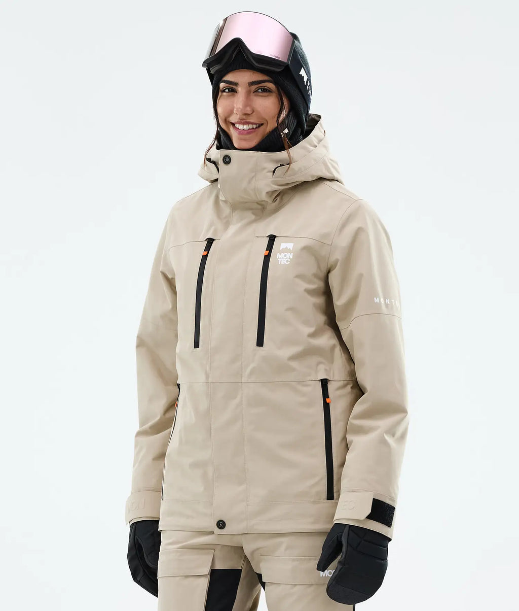 Hawk W Ski Jacket Women Sand
