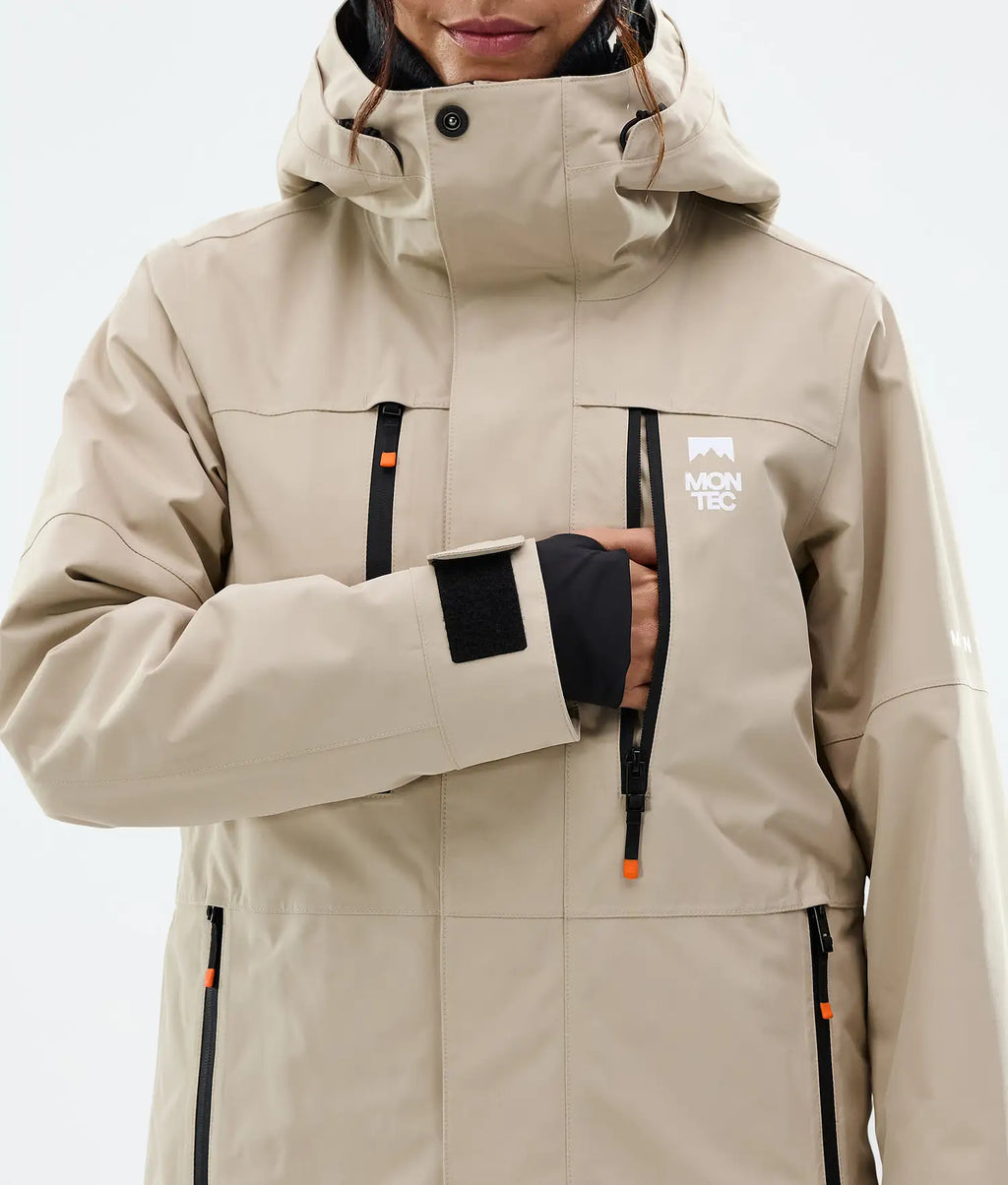 Hawk W Ski Jacket Women Sand