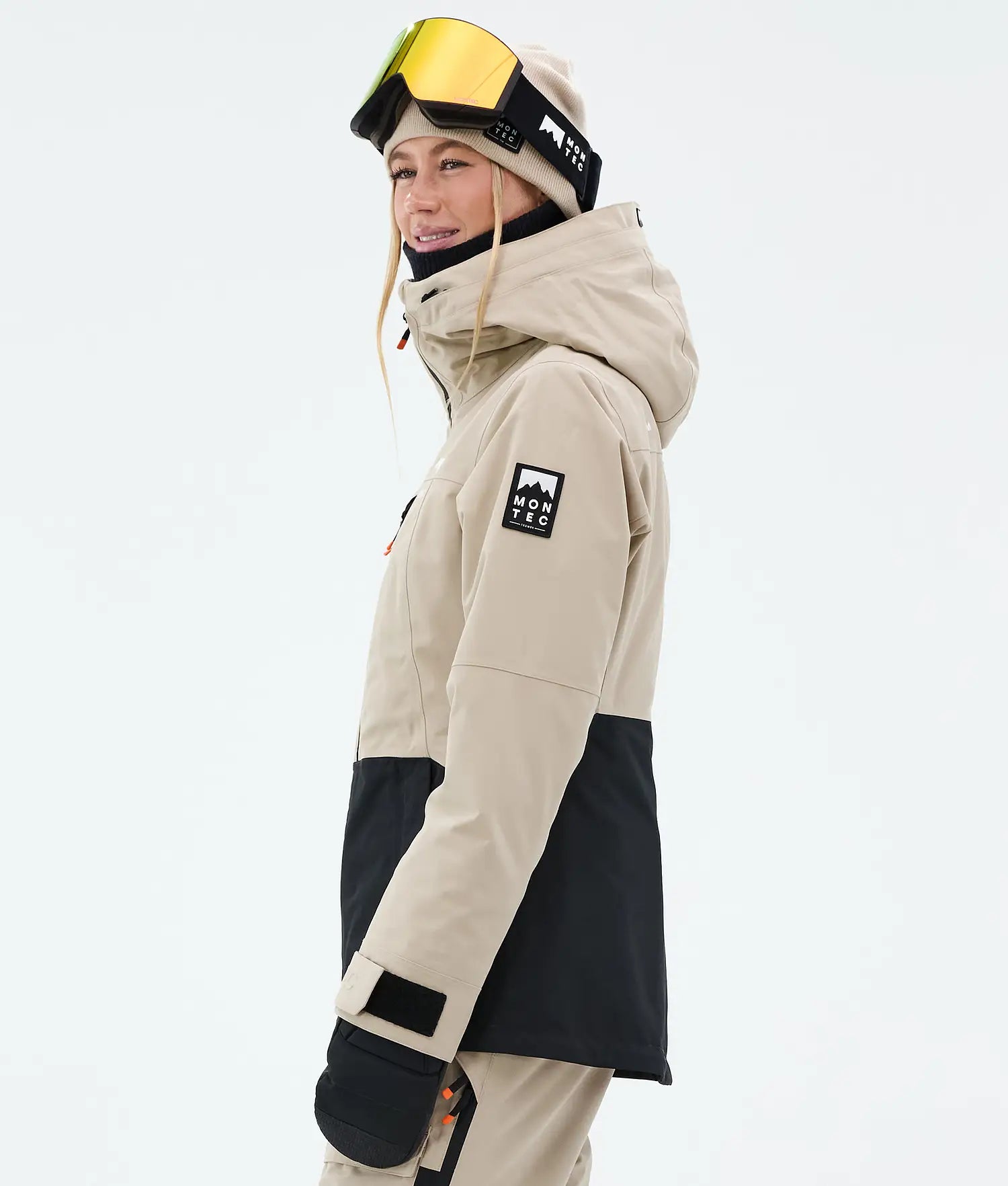 Lichen W Ski Jacket Women Sand/Black