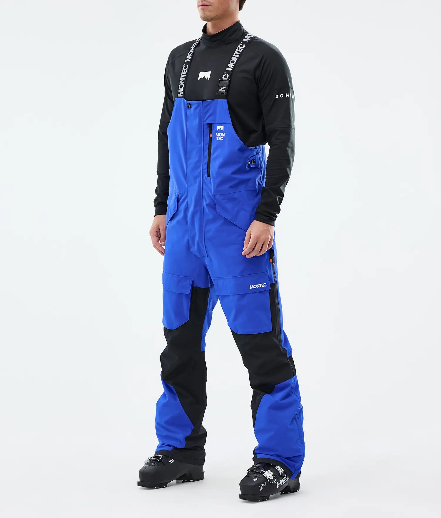 Hawk Ski Pants Men Cobalt Blue/Black