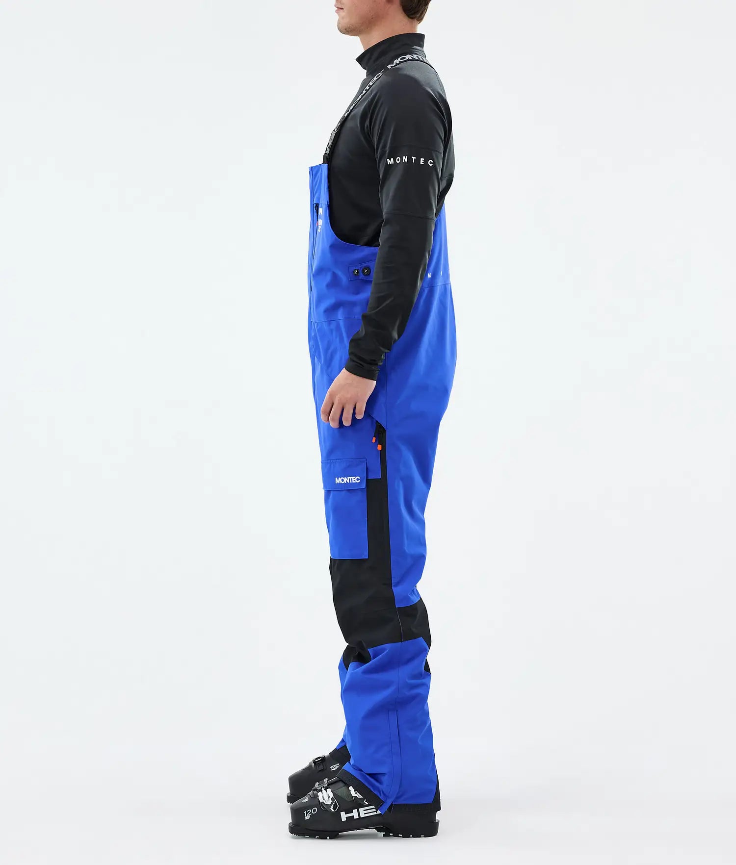 Hawk Ski Pants Men Cobalt Blue/Black