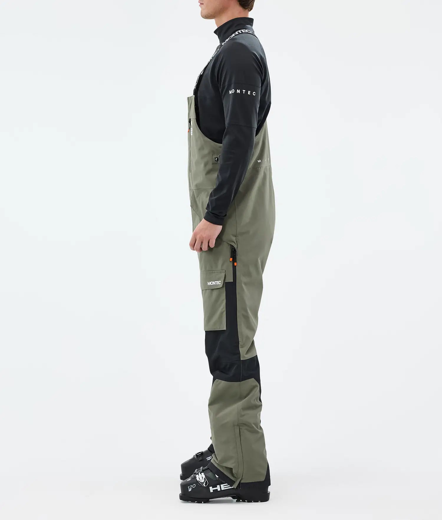 Hawk Ski Pants Men Greenish/Black