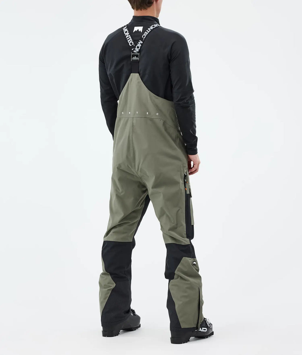 Hawk Ski Pants Men Greenish/Black
