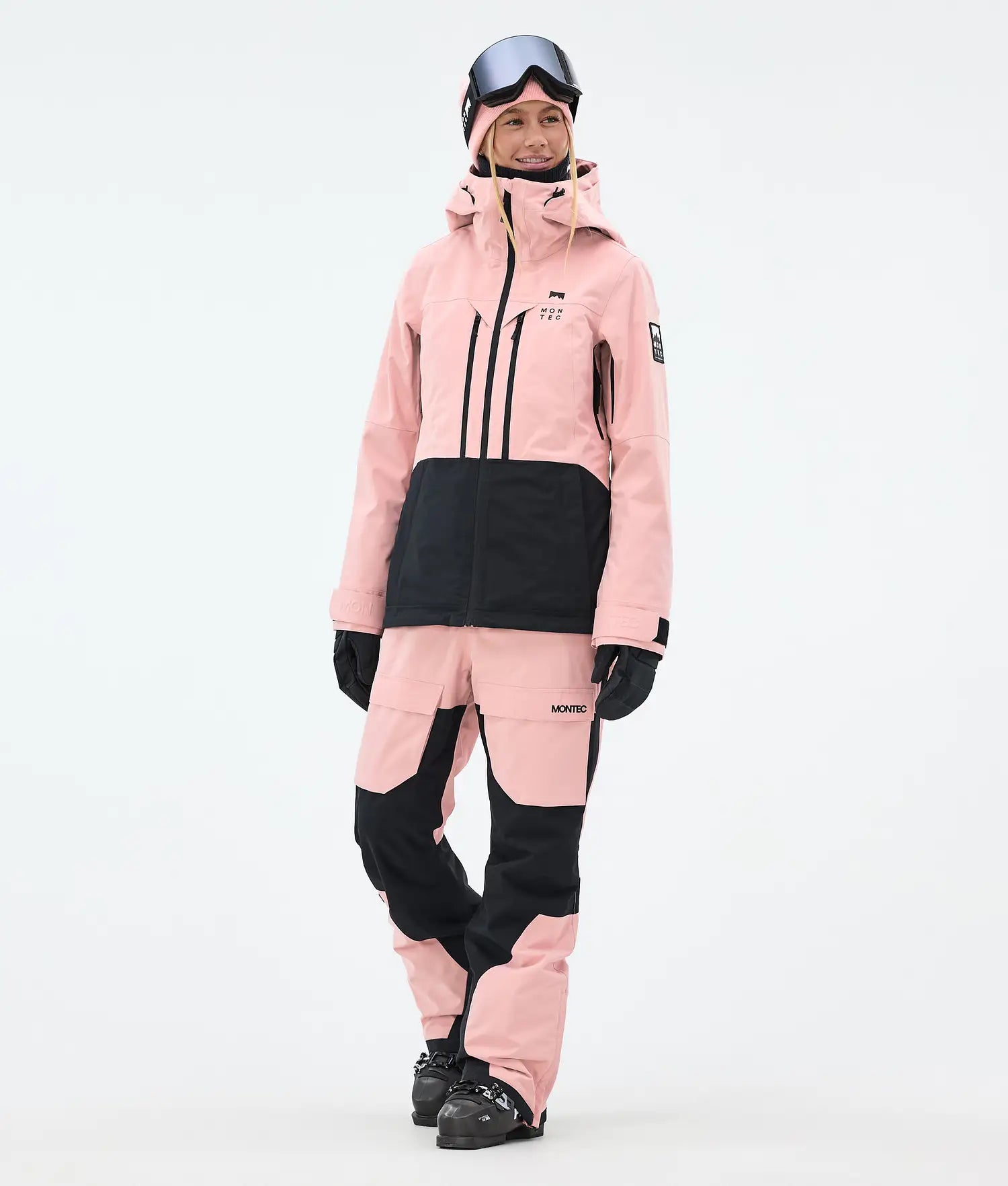 Hawk W Ski Pants Women Soft Pink/ Black