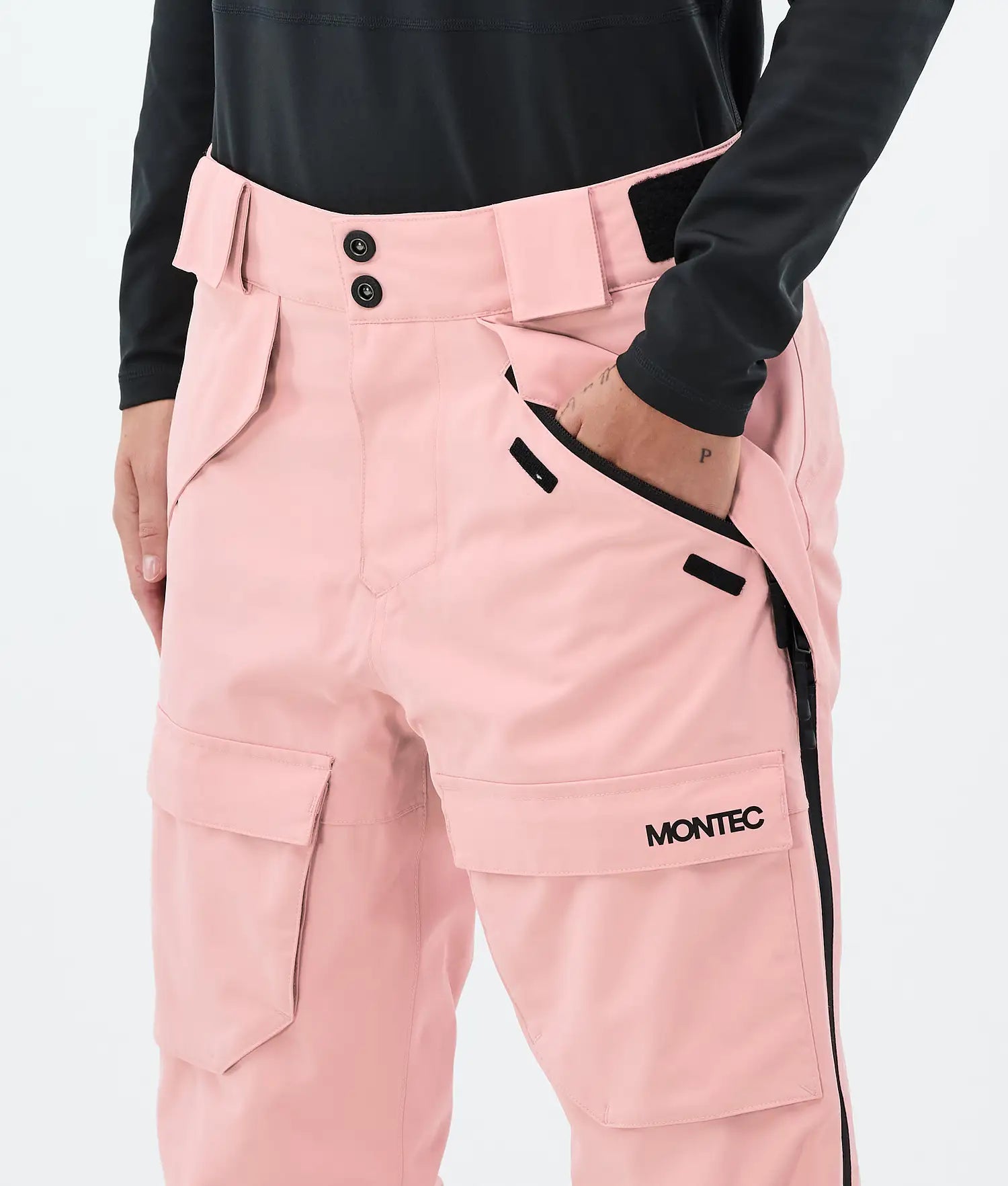 Ascend W Ski Pants Women Soft Pink