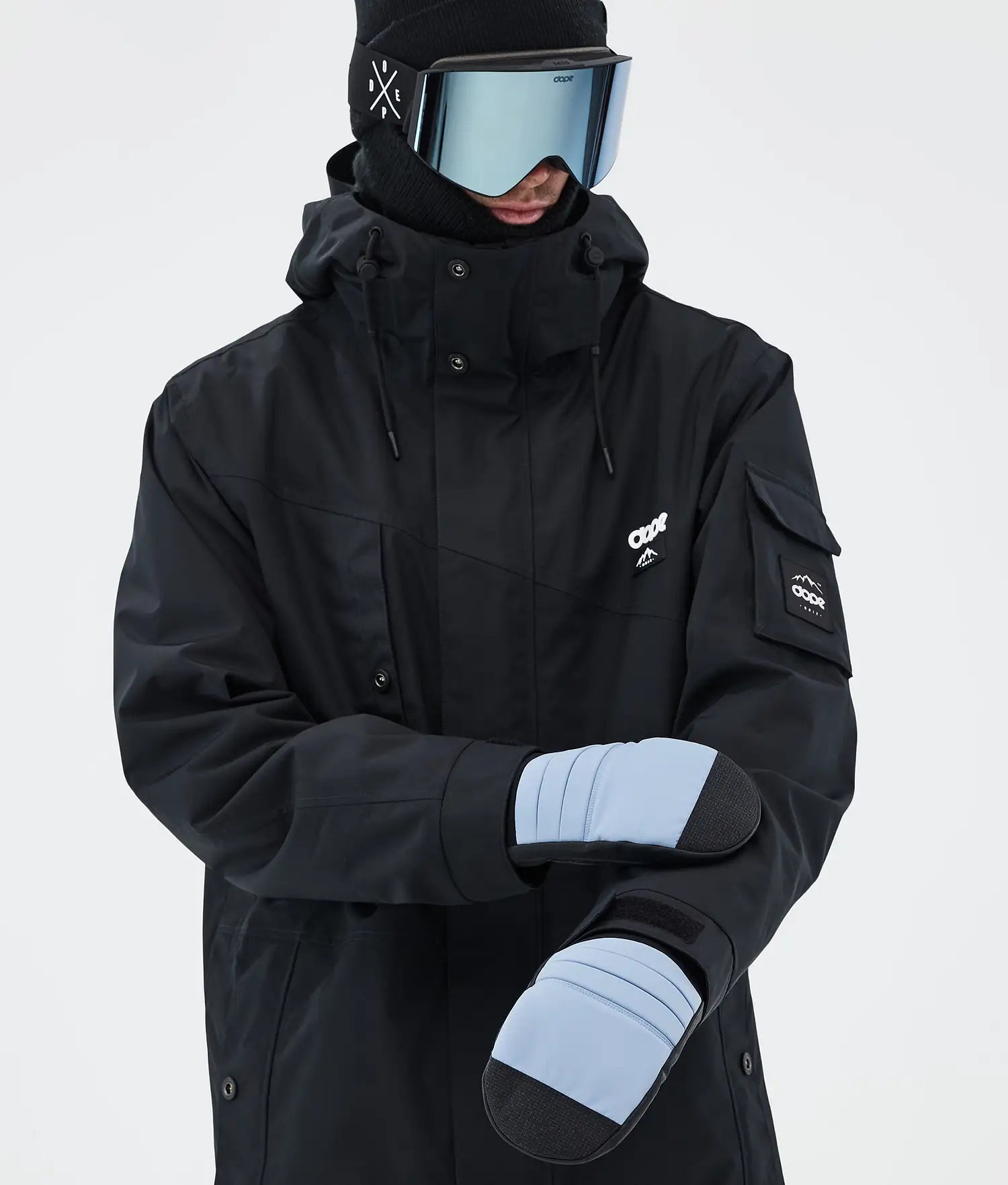 Ace 24 Snow Mittens Light Blue