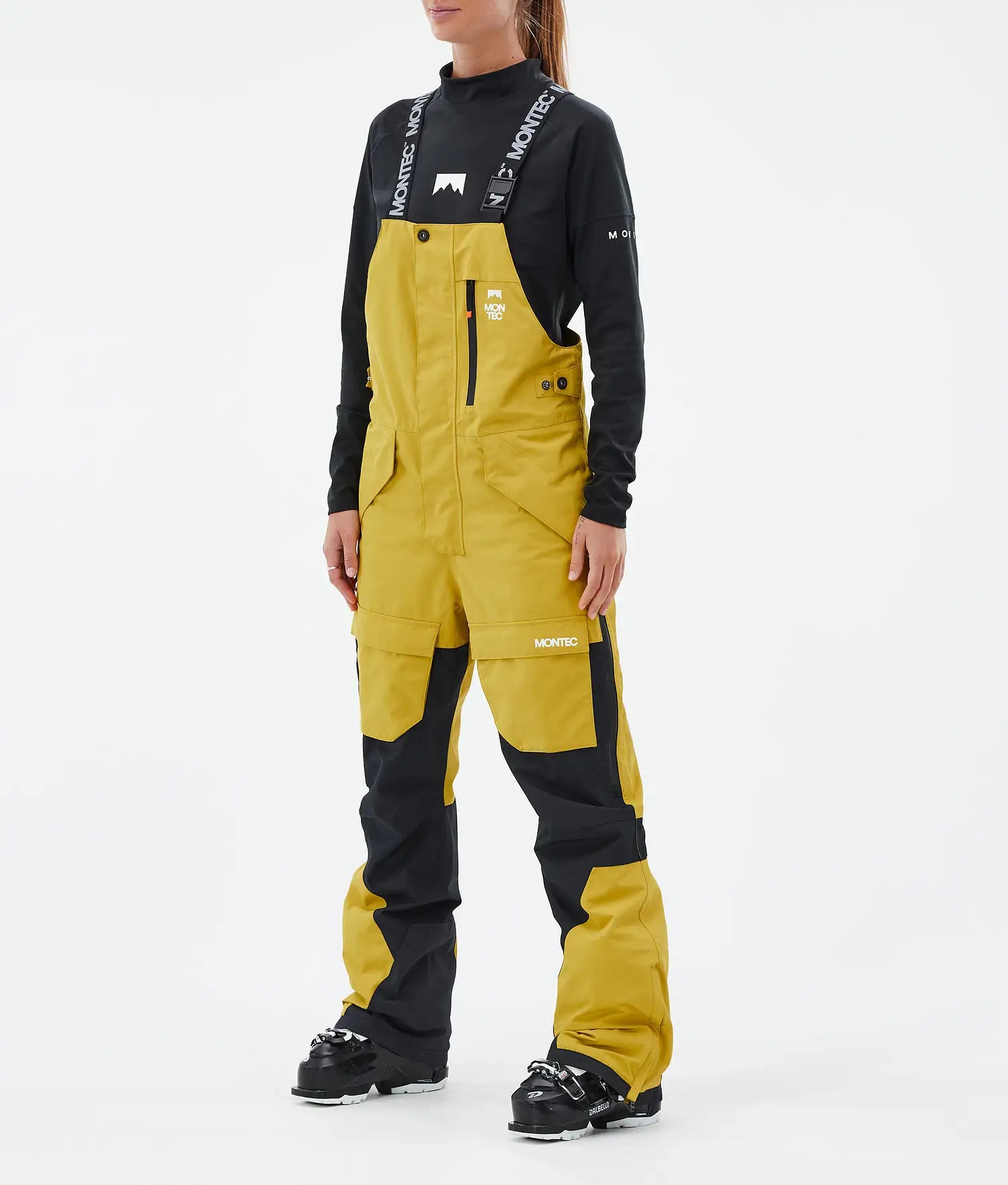 Hawk W Ski Pants Women Yellow/Black