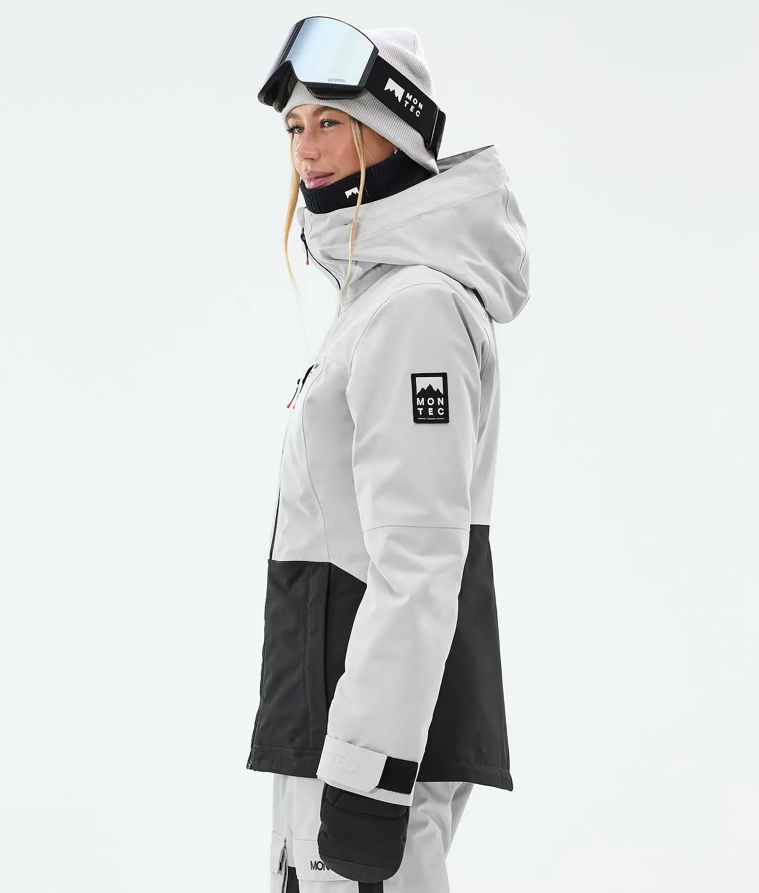 Lichen W Ski Jacket Women Light Grey/Black