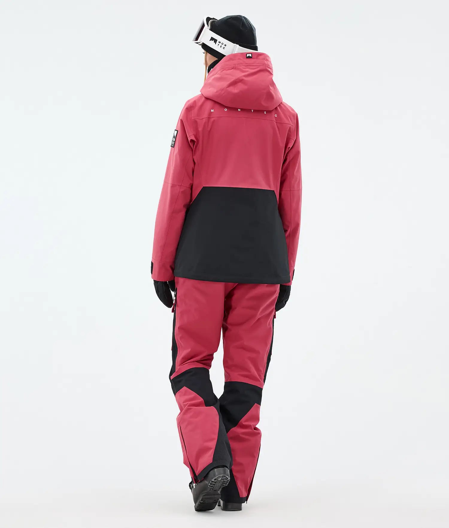 Lichen W Ski Jacket Women Light Red/Black