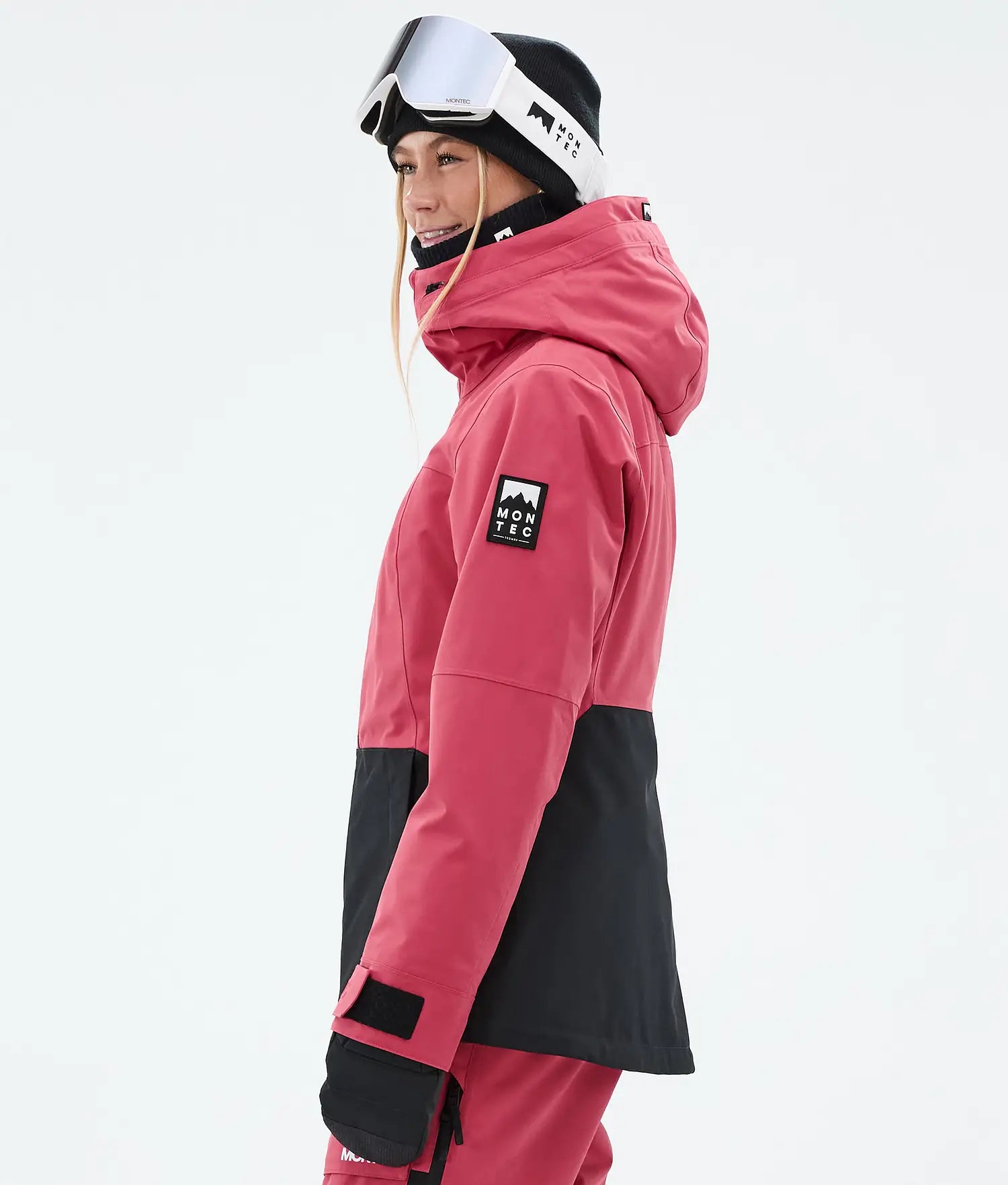Lichen W Ski Jacket Women Light Red/Black