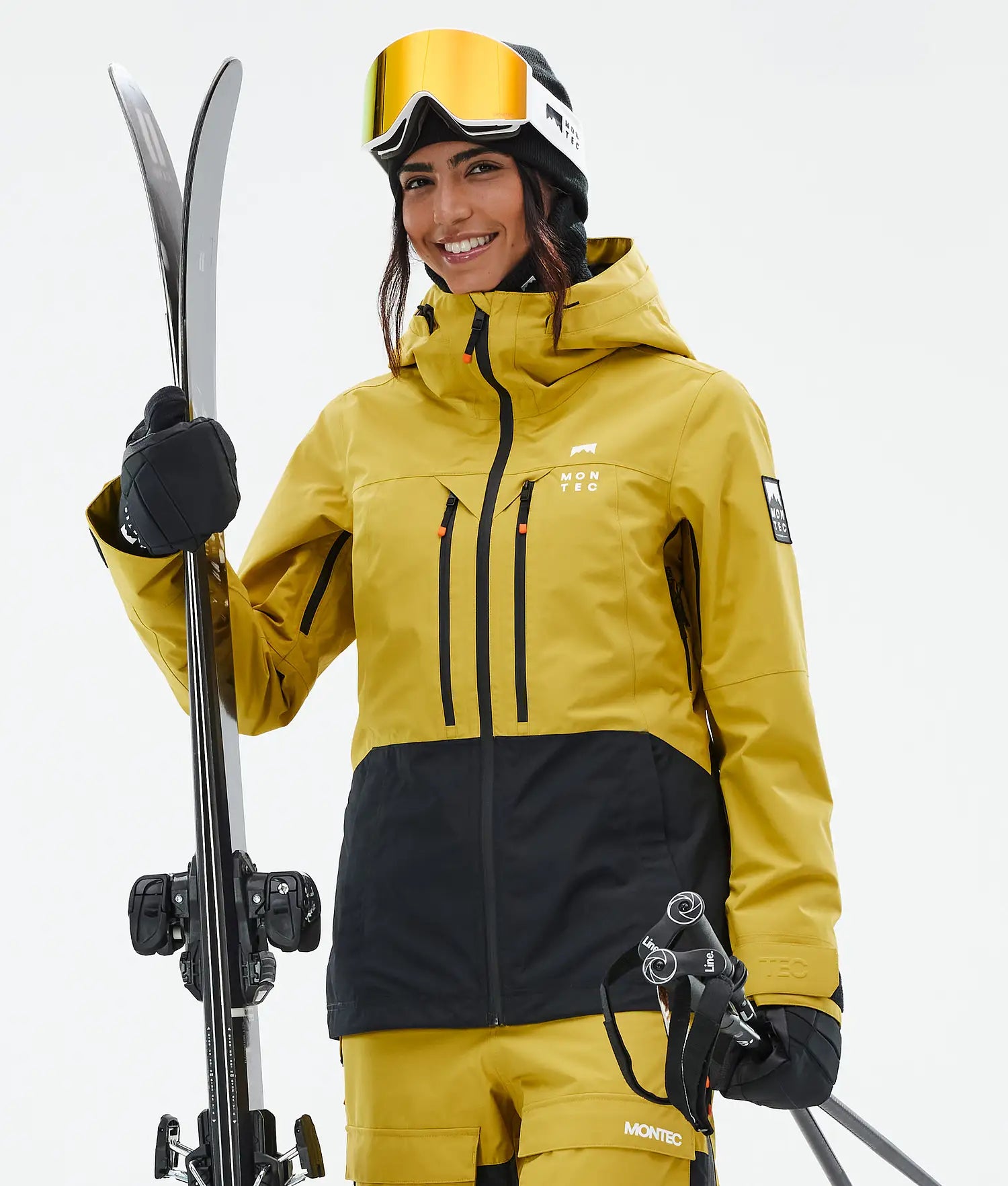 Lichen W Ski Jacket Women Yellow/Black