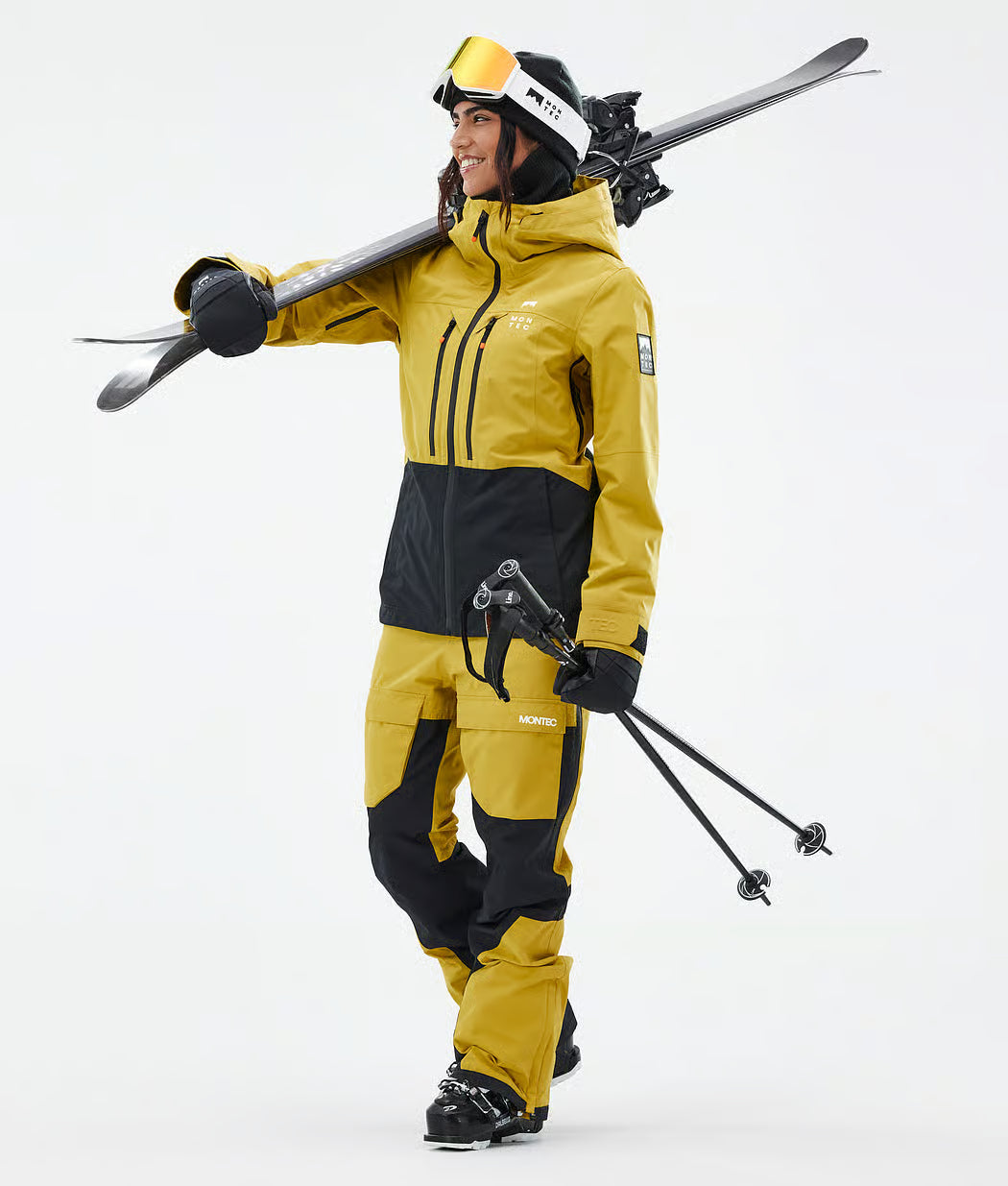 Lichen W Ski Jacket Women Yellow/Black