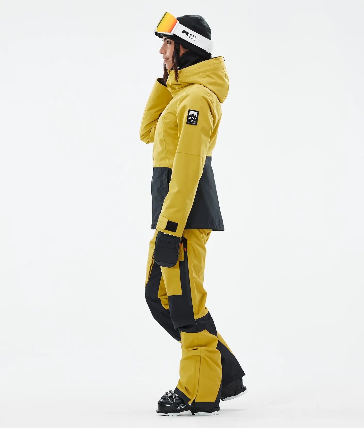 Lichen W Ski Jacket Women Yellow/Black